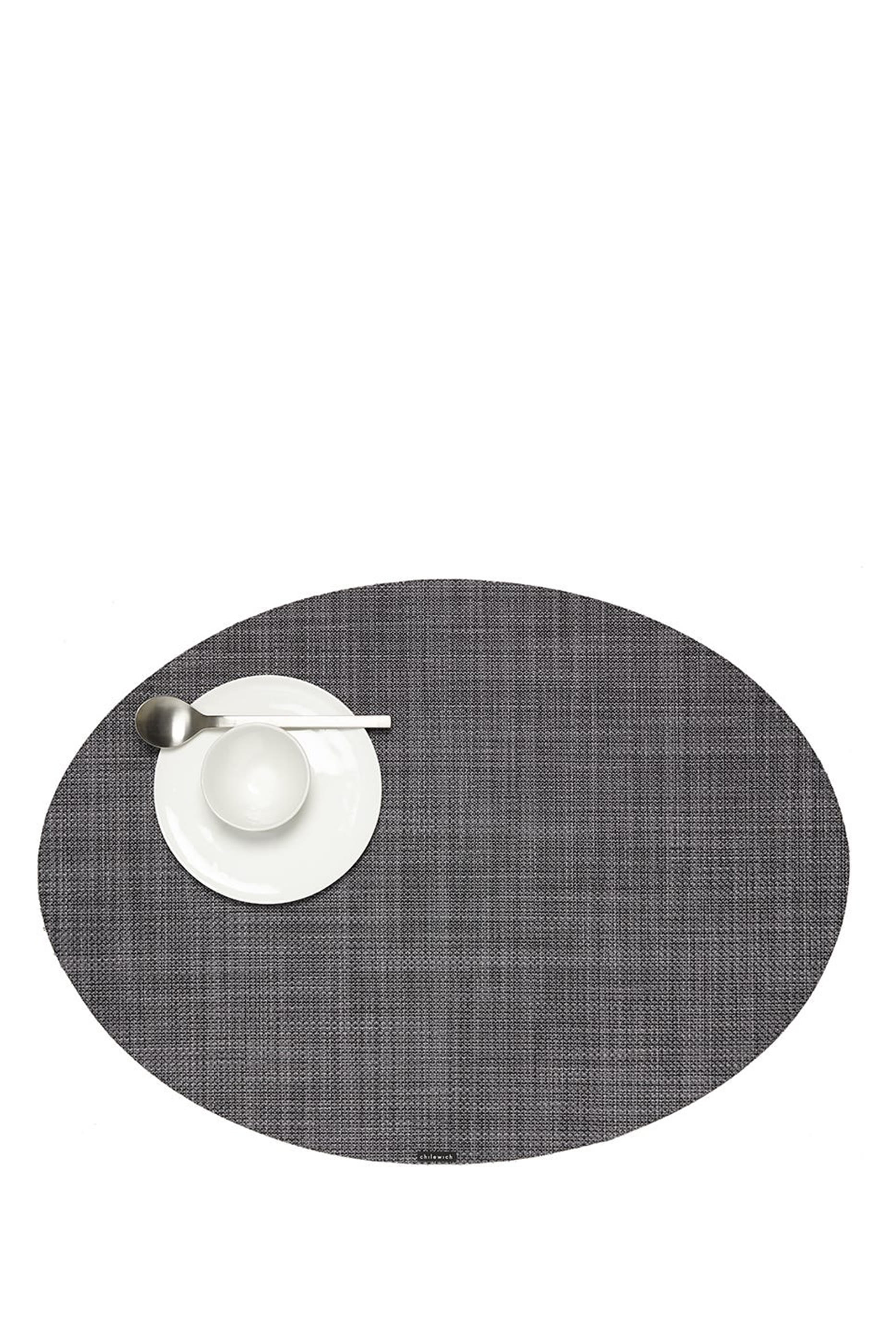 Mini Basketweave Woven Oval Placemat