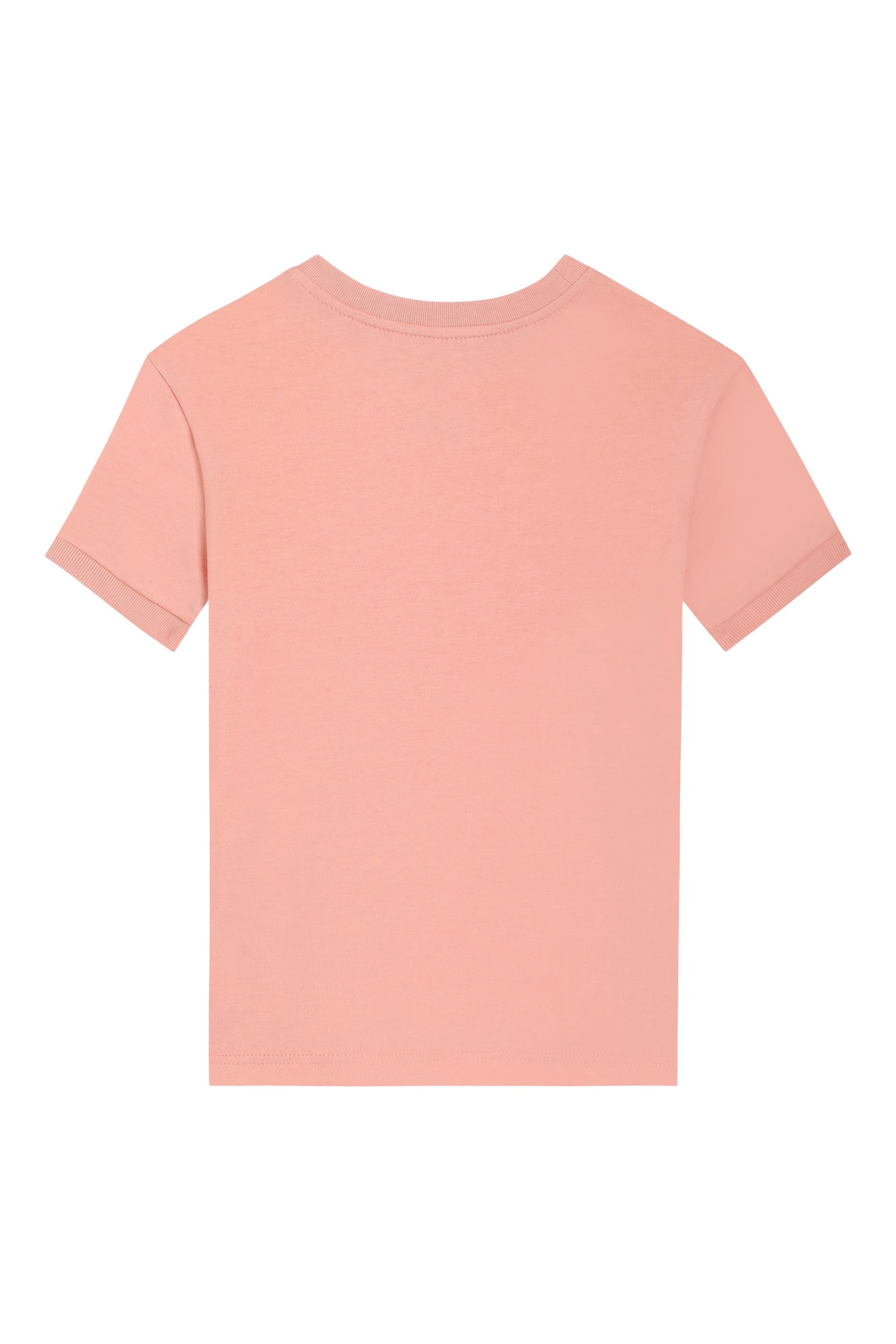 تيشيرت جيرسيه برقعة شعار الماركة المرصعة بأحجار الراين للأطفال