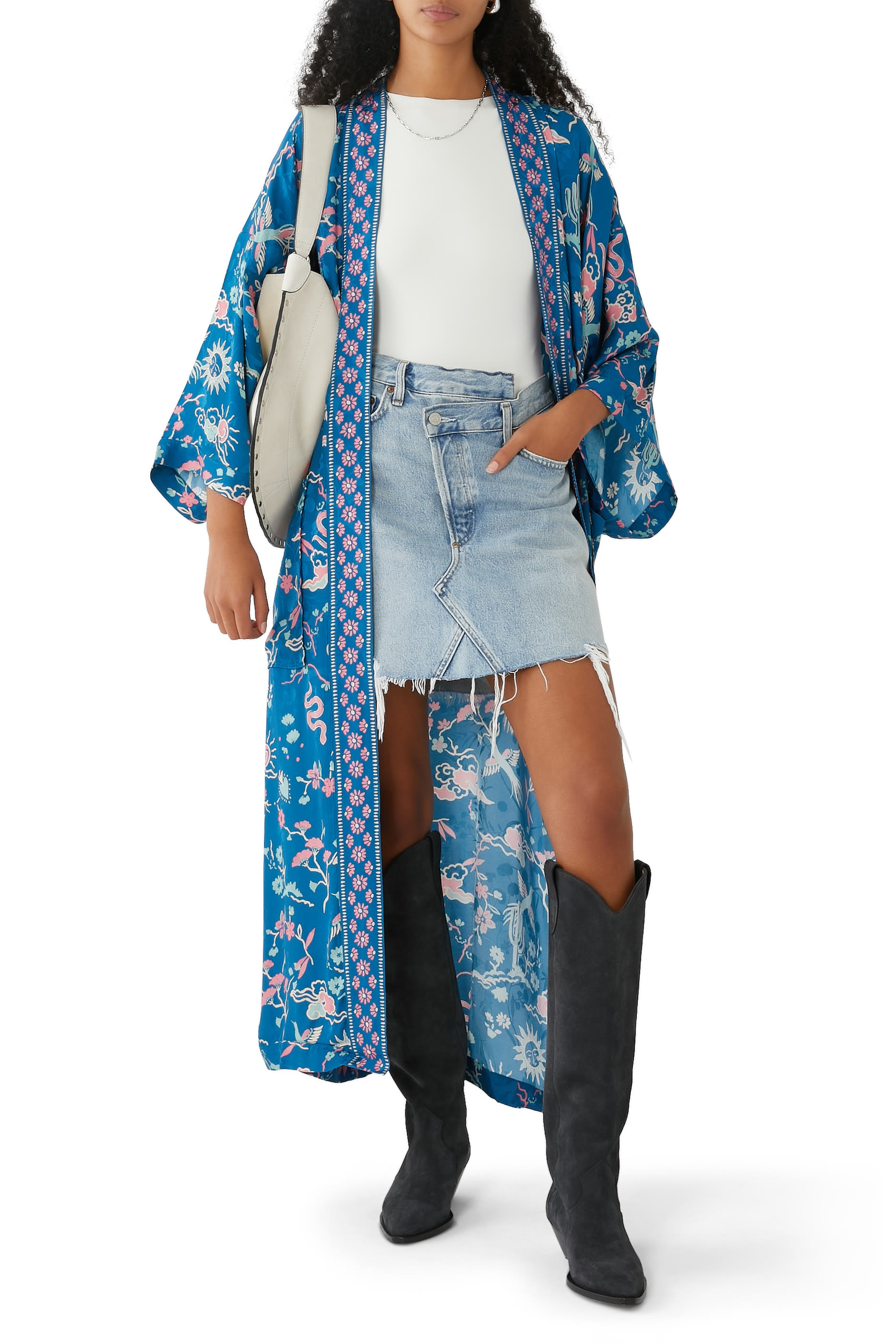 روب طويل ديزرت بنقشة بانديتا