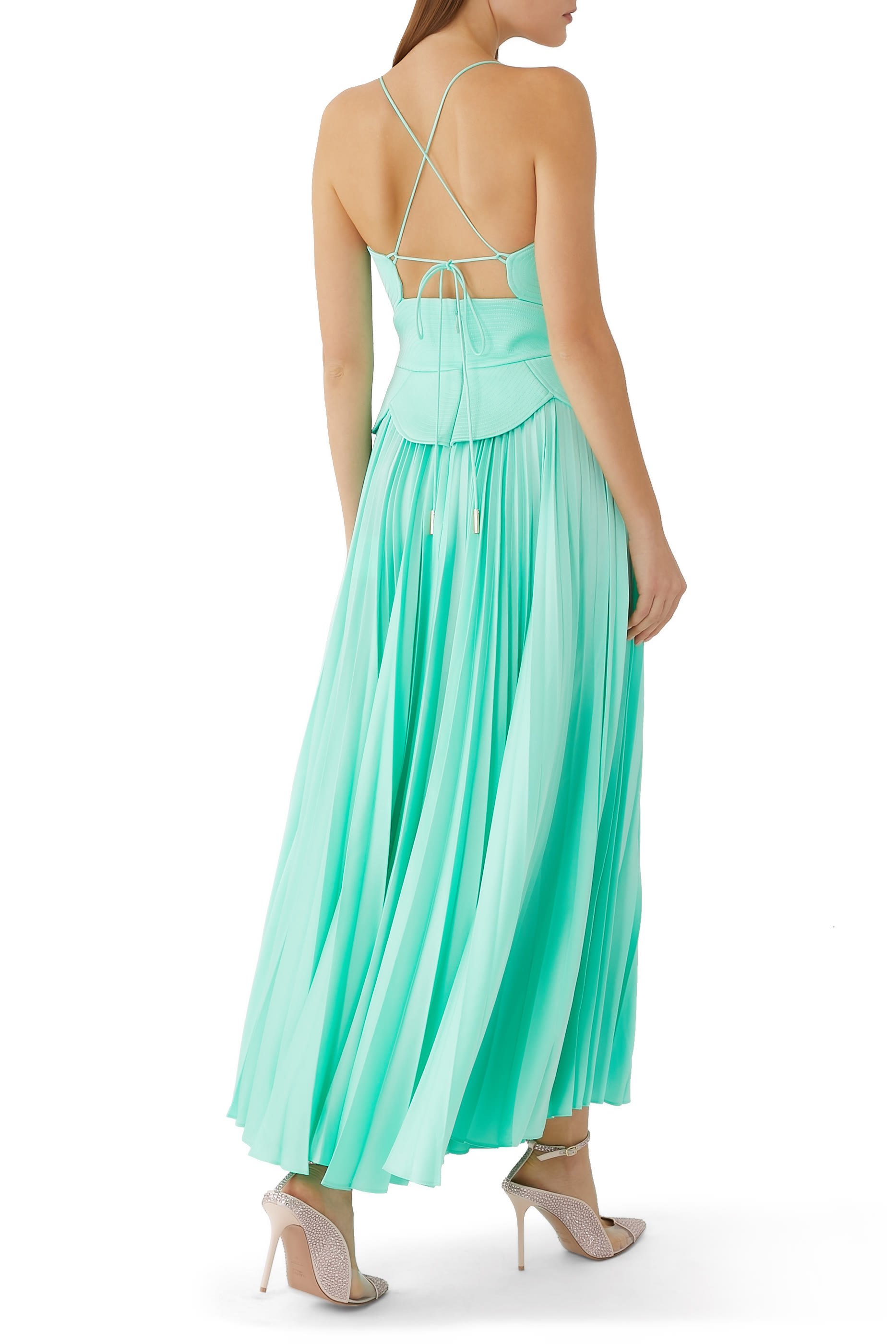 فستان أثولتون متوسط الطول