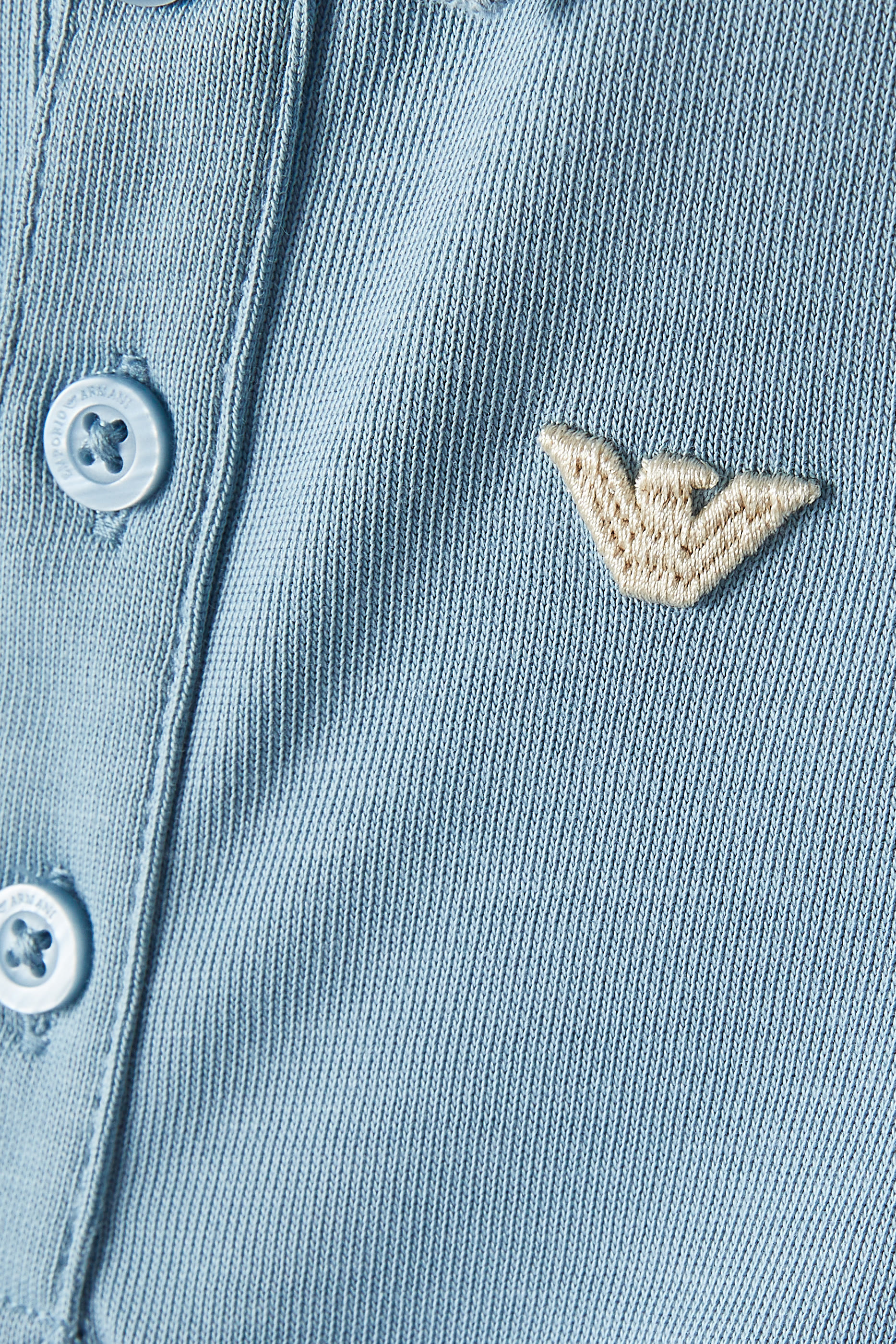 قميص بولو بشعار الماركة للأطفال