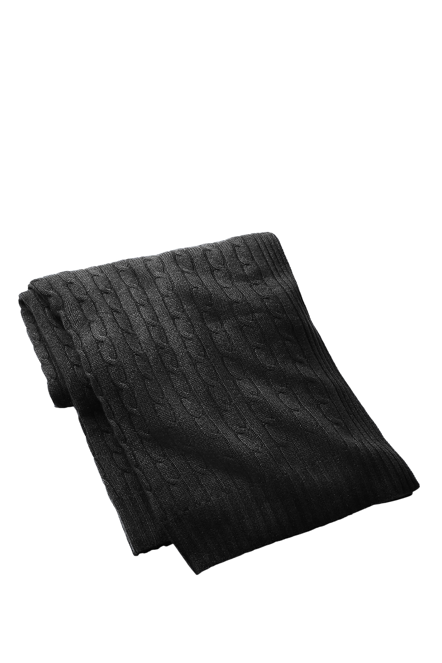 بطانية بنقشة الضفيرة كشمير