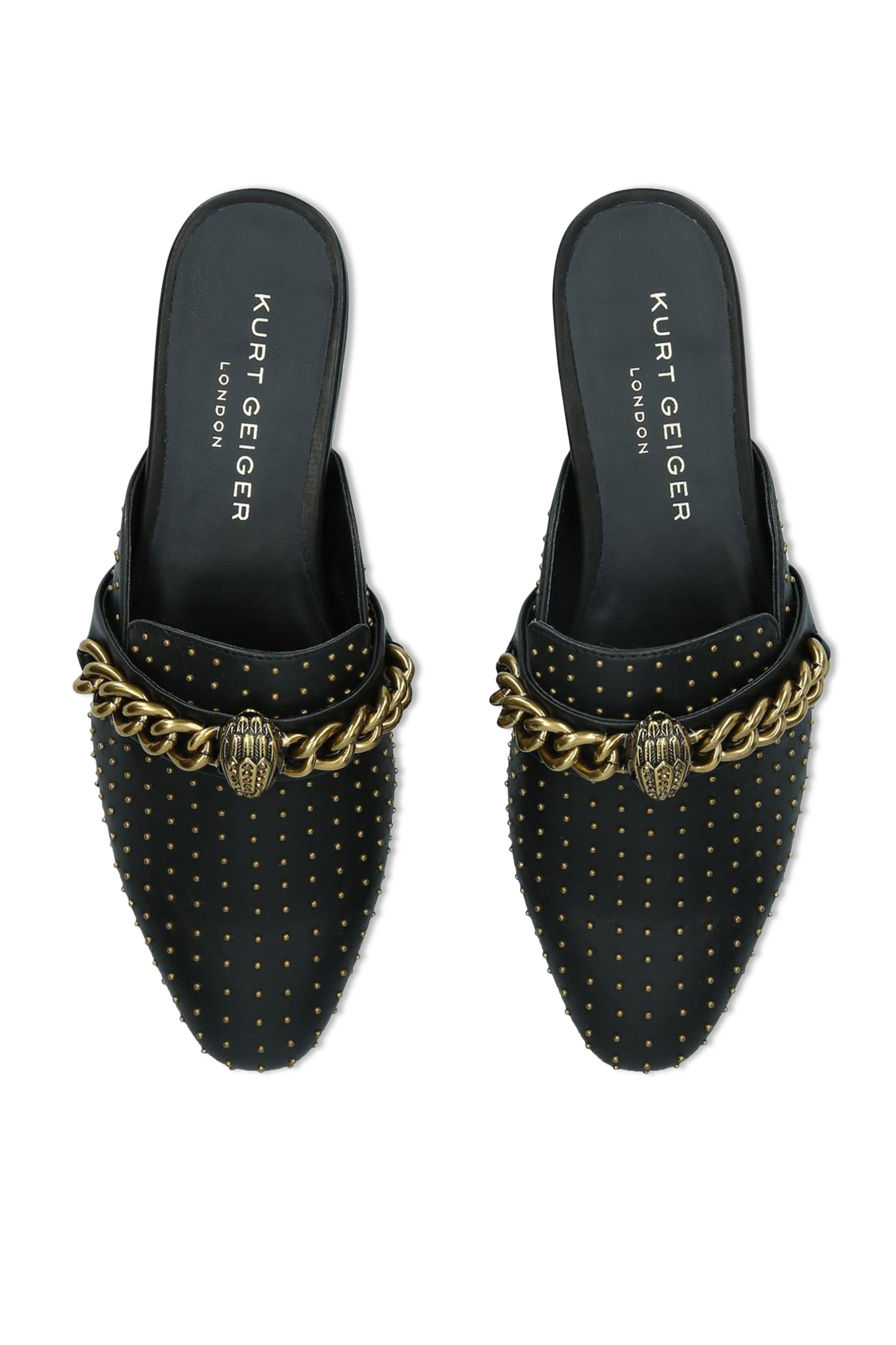 حذاء تشيلسي مفتوح من الخلف جلد