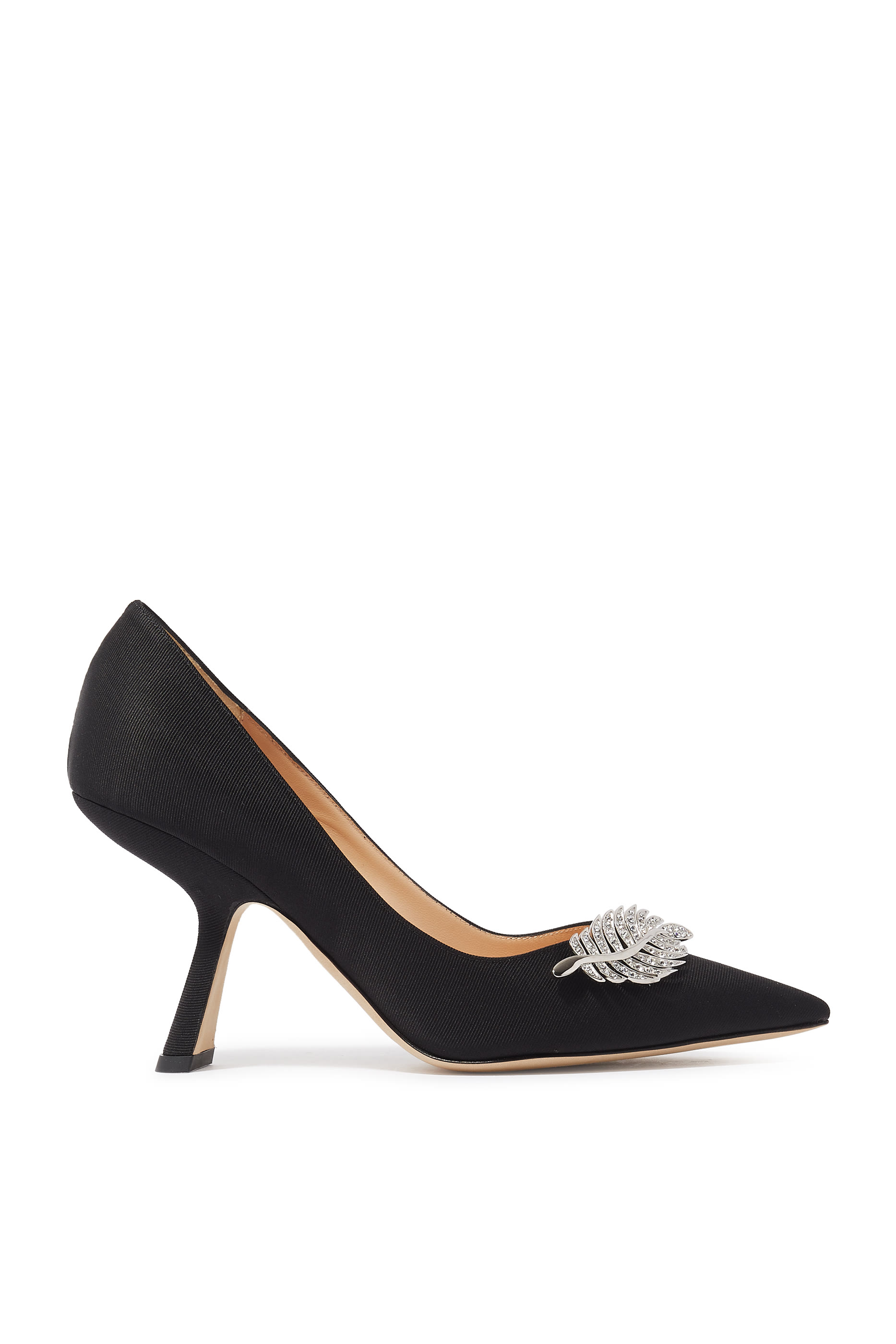 حذاء كلاسيك مونستيرا حرير بكعب مقاس 90 مم