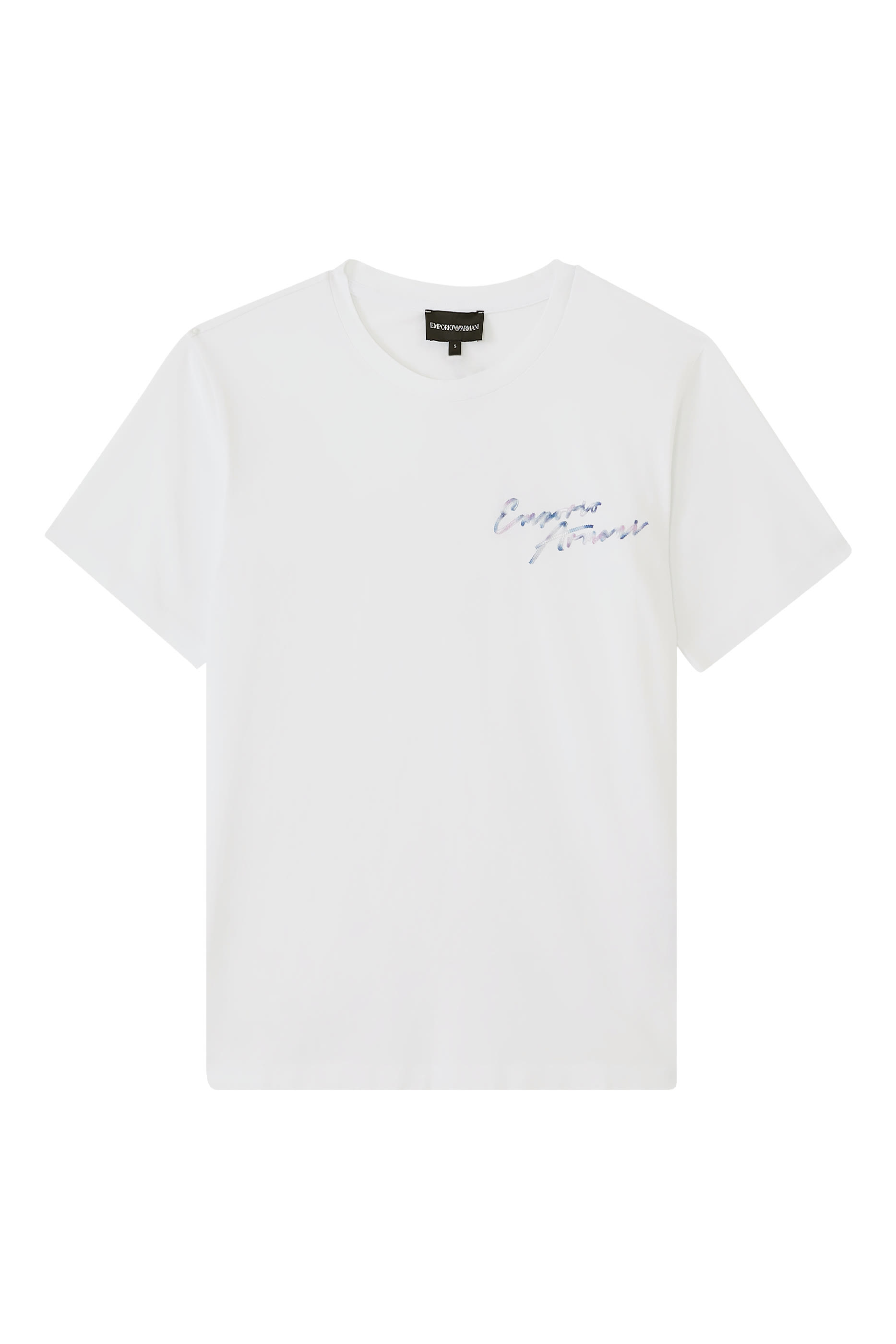 تيشيرت مطرز بشعار الماركة