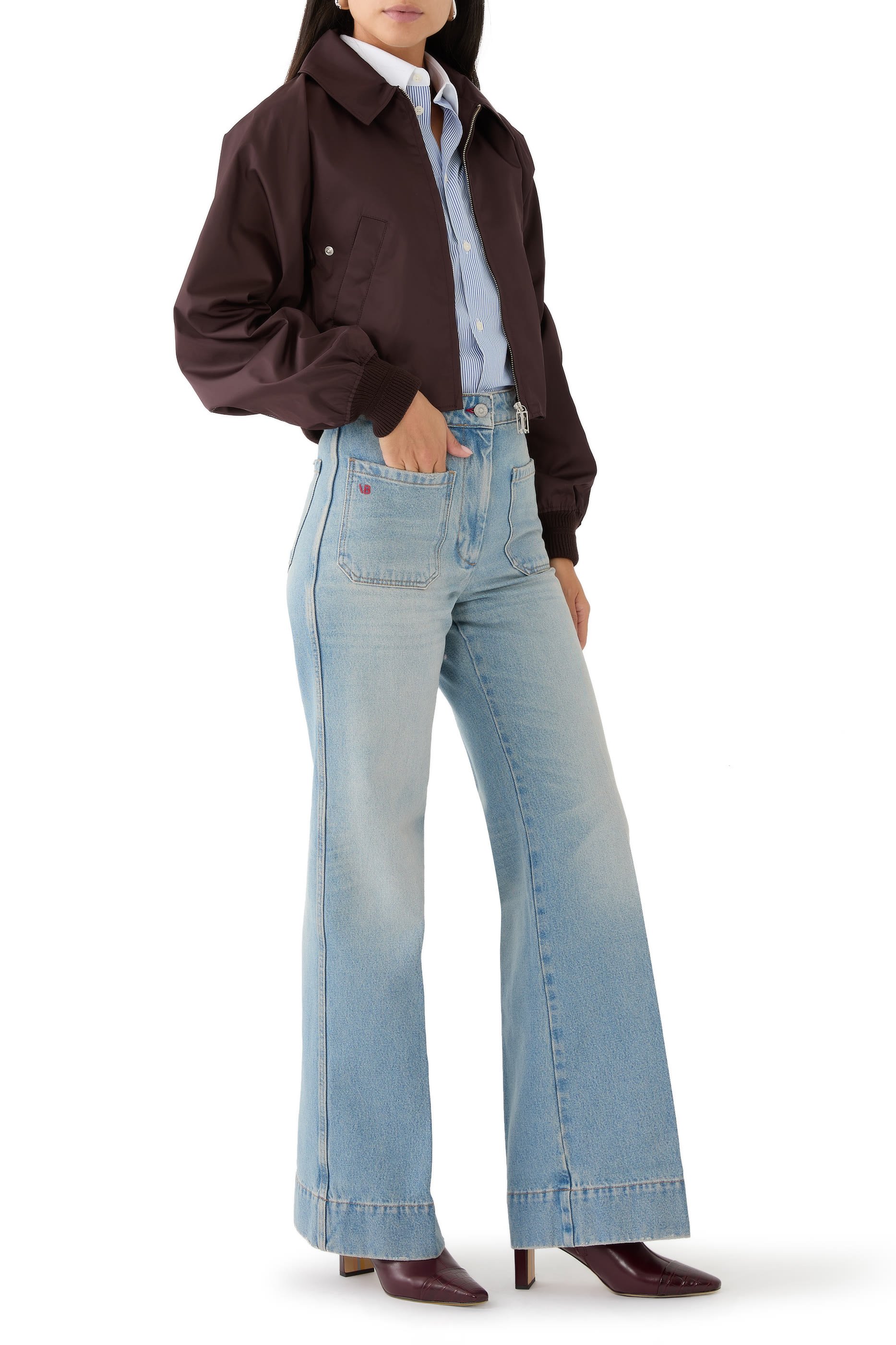 حذاء بوت سايج  70 بمقدمة بغطاء بطول الكاحل