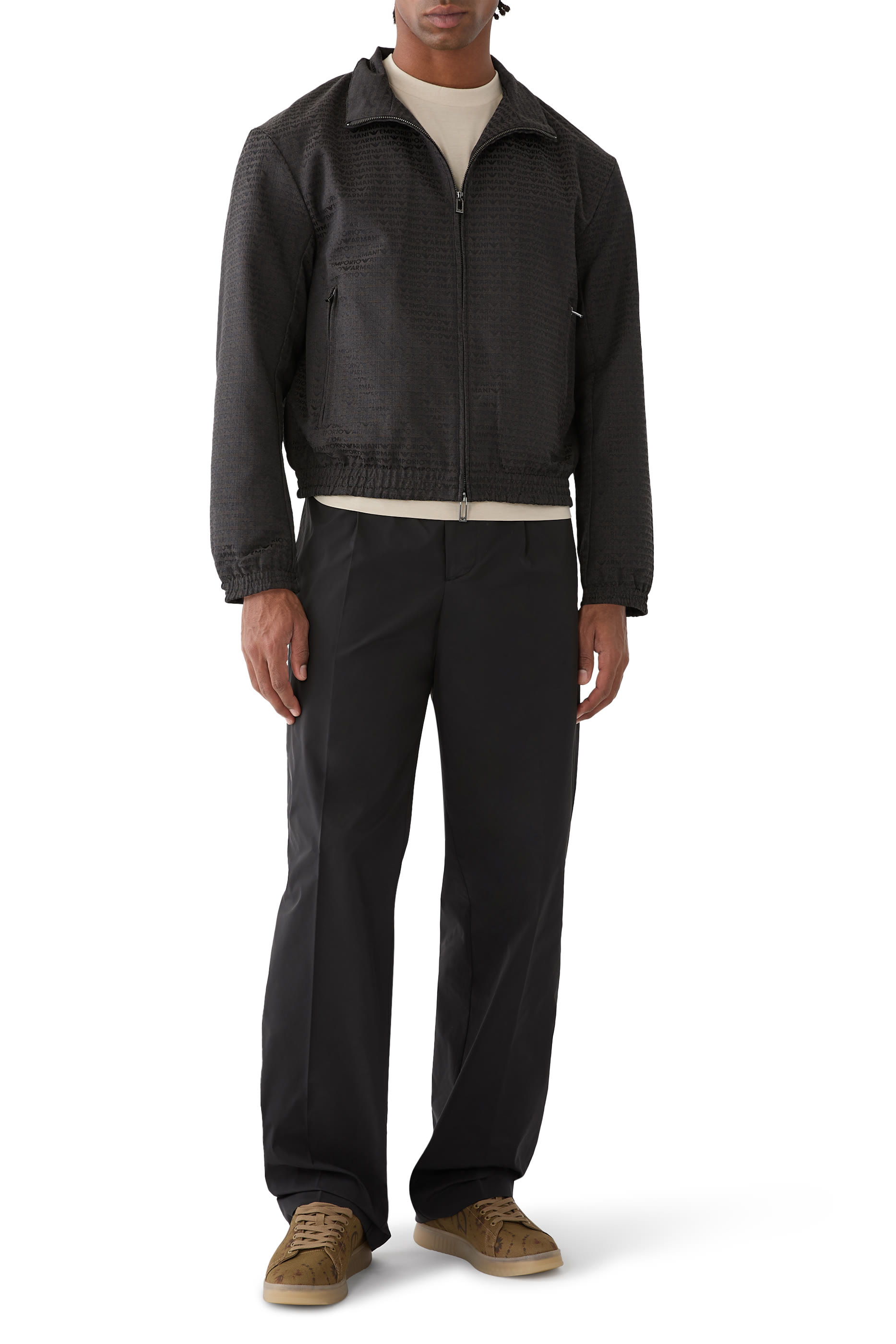 بنطال قماش معالج