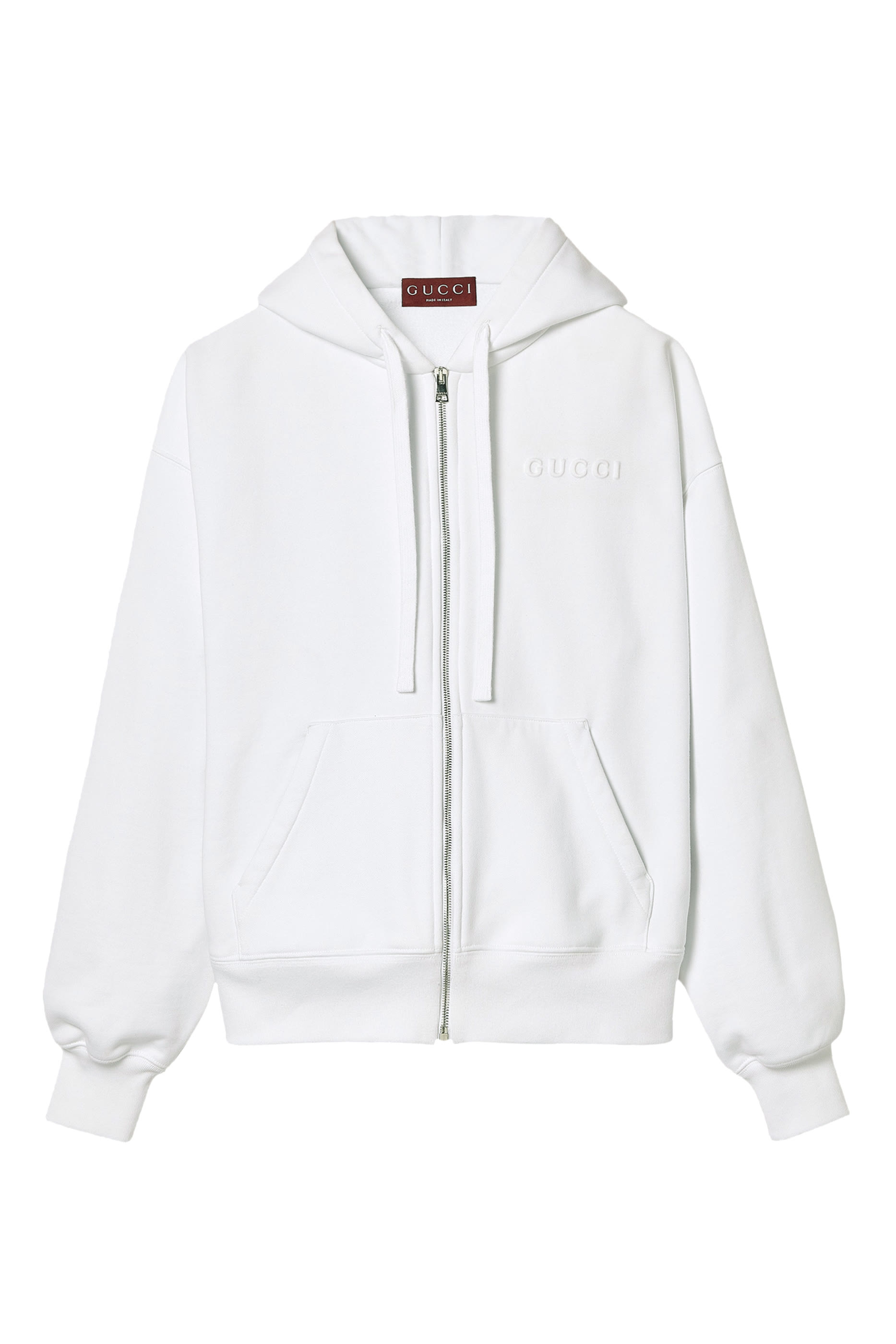 جاكيت بسحاب قطن جيرسيه بارز