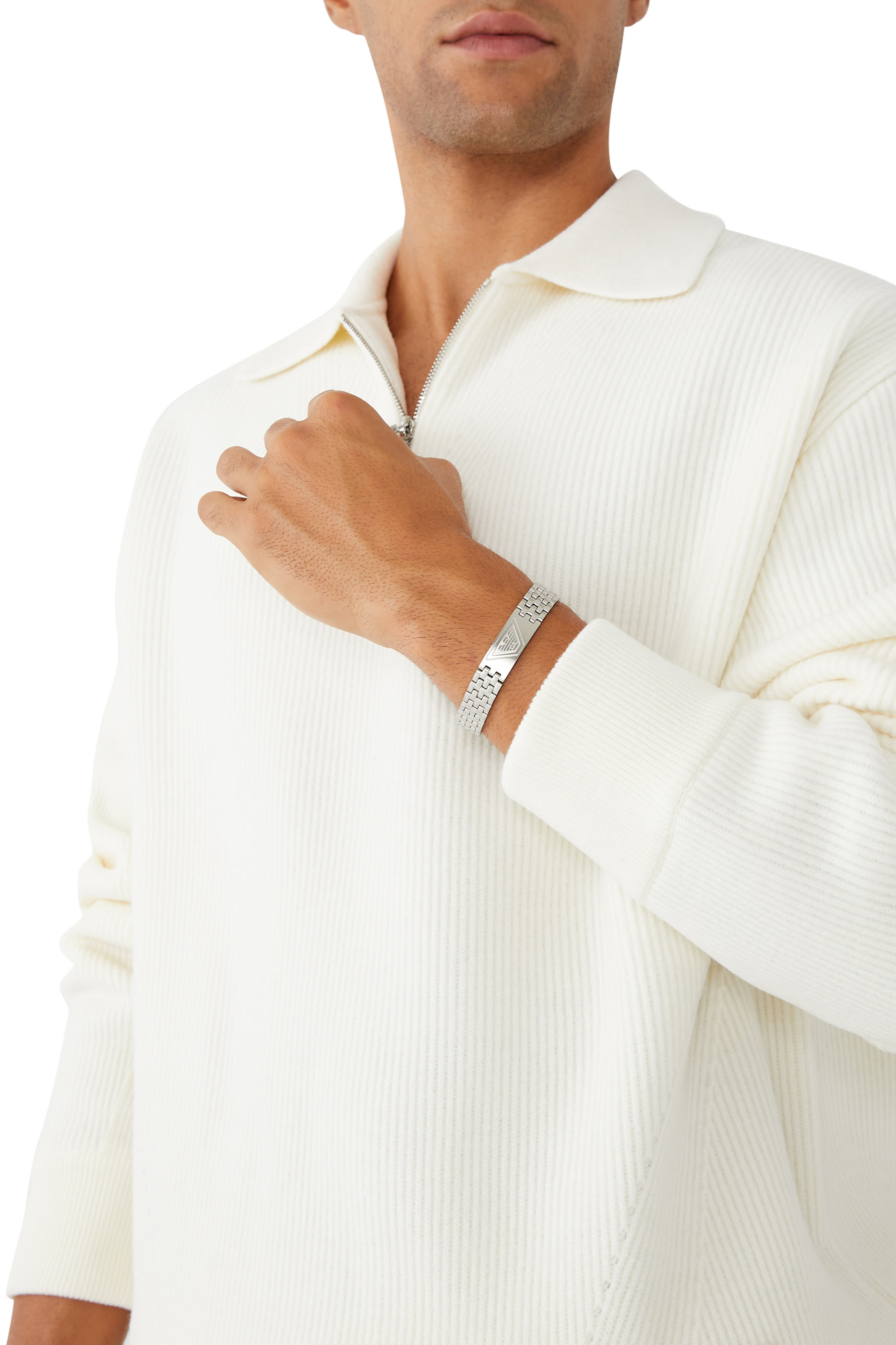 سوار بشعار الماركة ستانلس ستيل