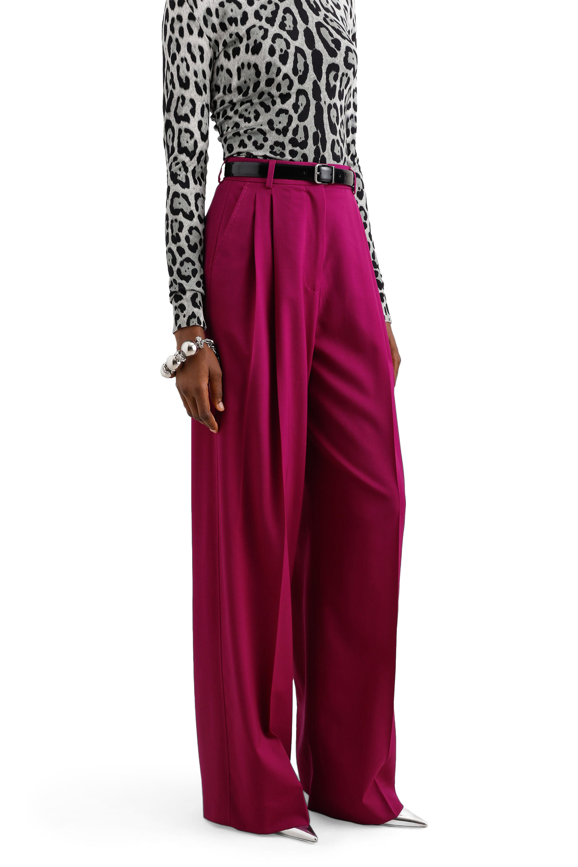 Woolen Palazzo Pants