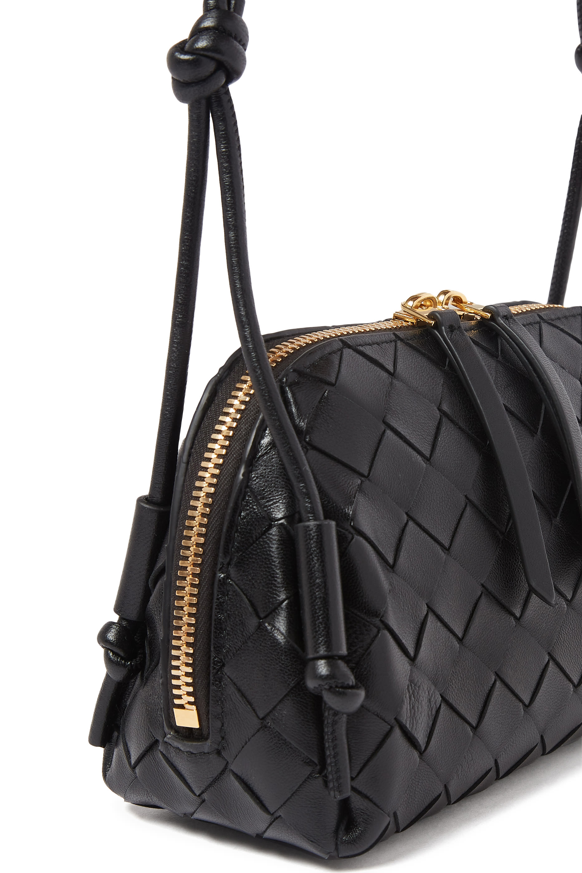 حقيبة صغيرة كونسرت بتصميم مجدول