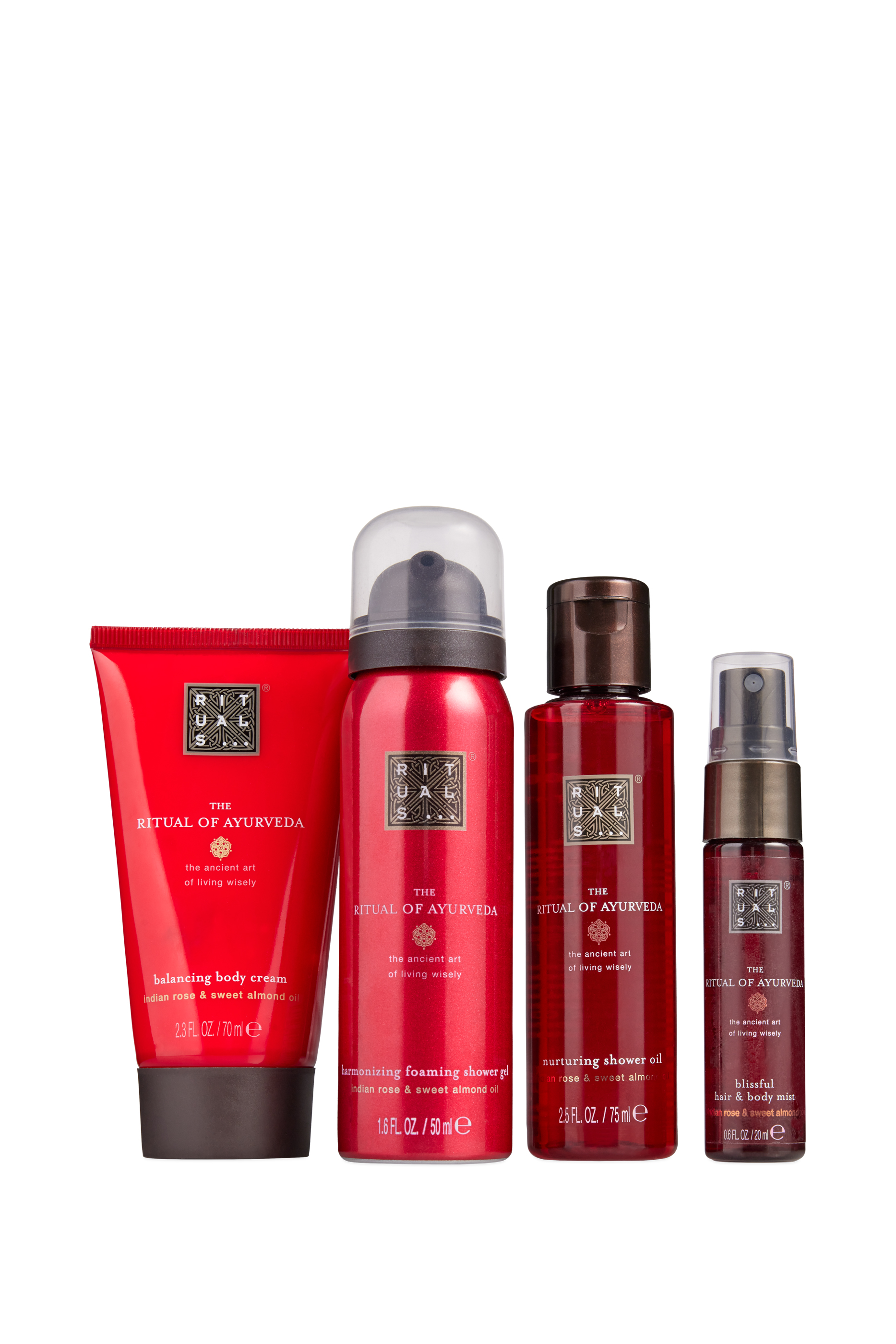 مجموعة هدايا  ذا ريتوال اوف ايورفيدا بحجم صغير