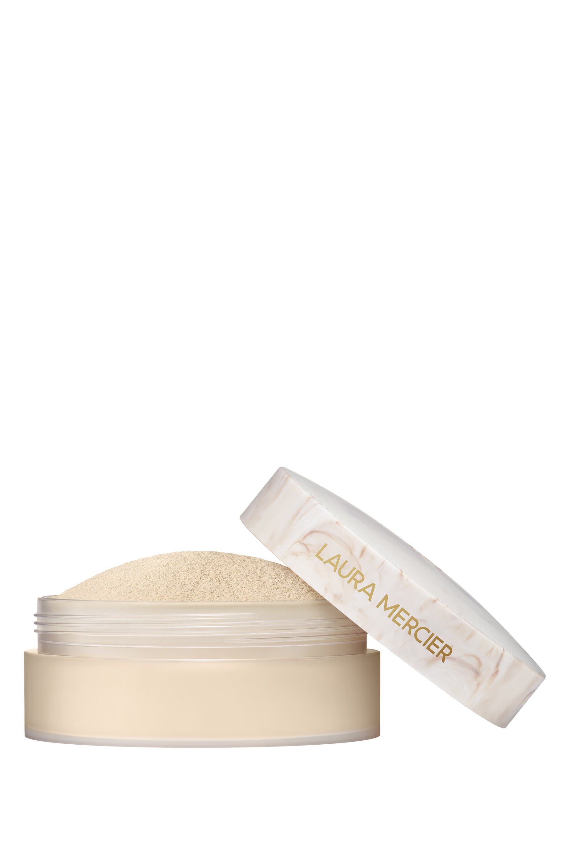 بودرة سائبة شفافة لتثبيت المكياج وإخفاء العيوب خالية من التلك