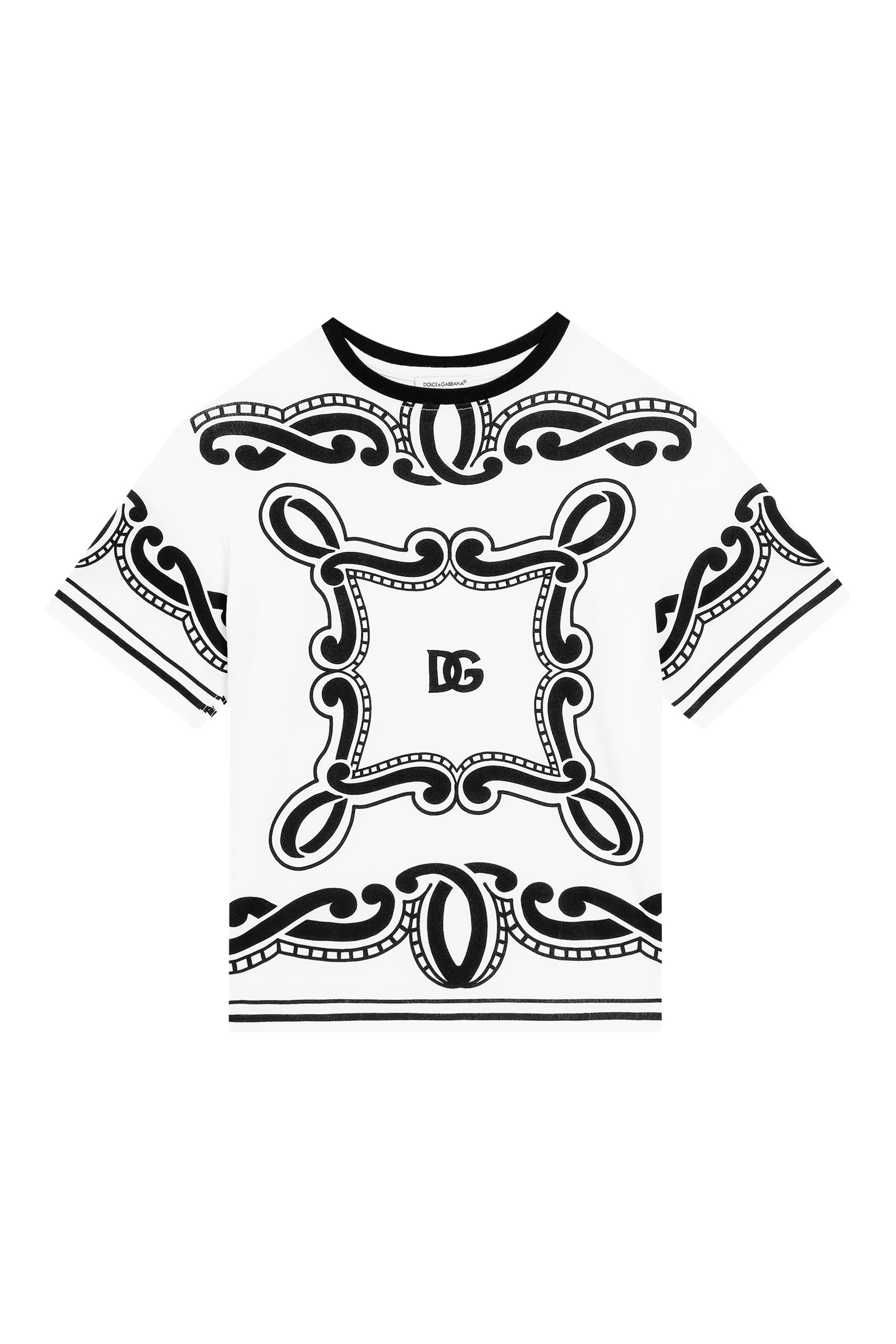 تيشيرت بشعار الماركة للأطفال