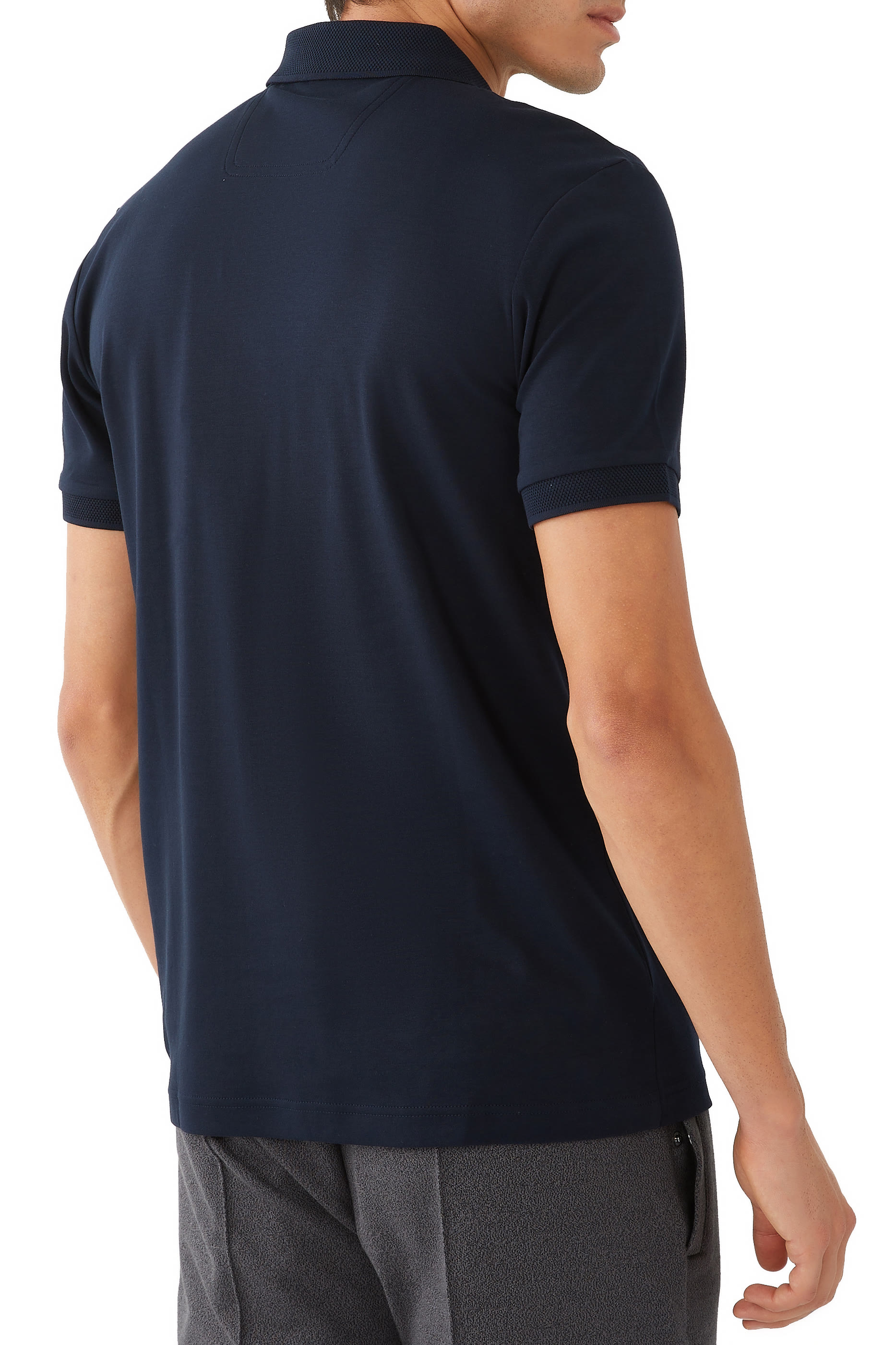 قميص بولو بول بلمسات عاكسة