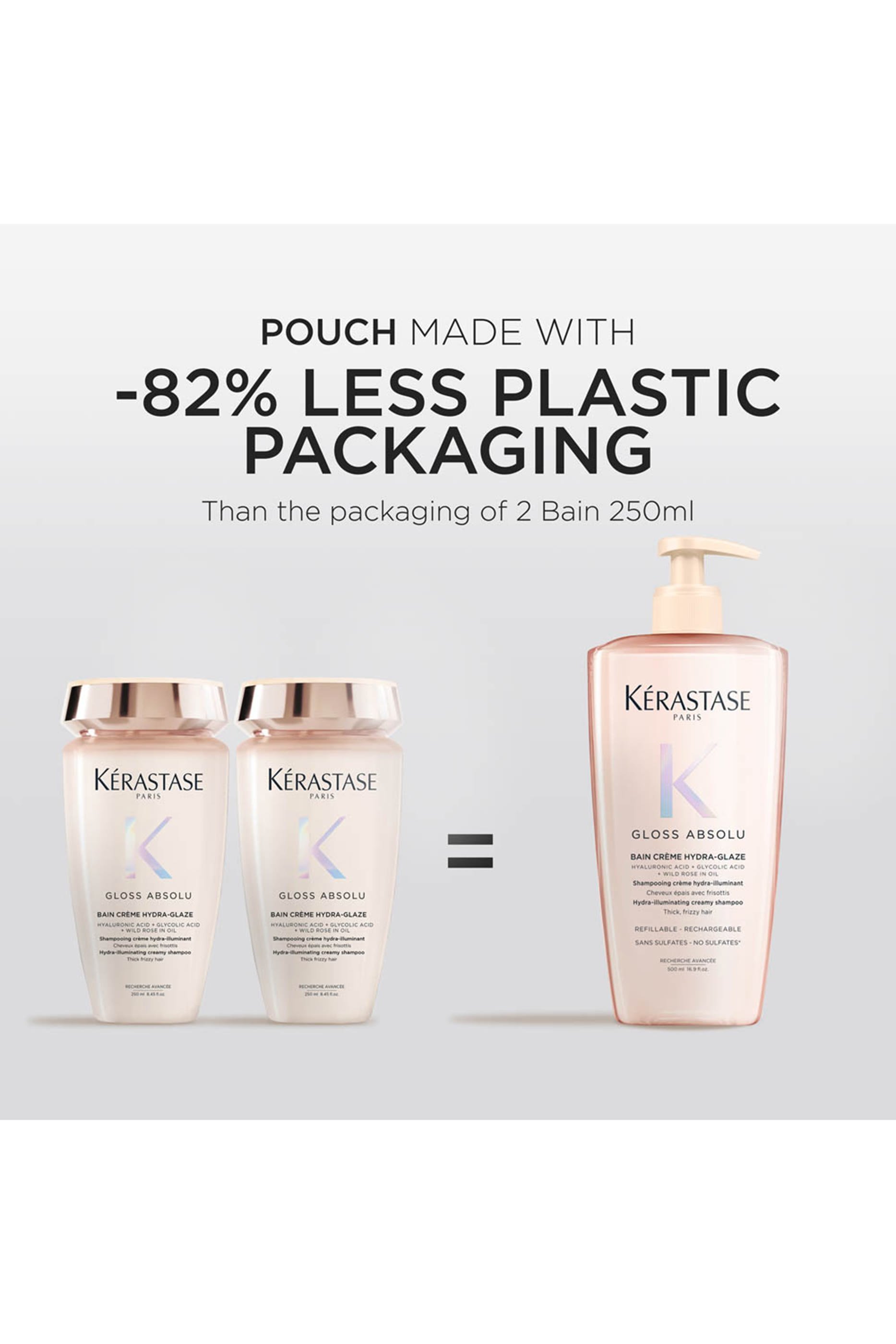 شامبو جلوس أبسولو بان كريم هيدرا غليز قابل لإعادة الملء