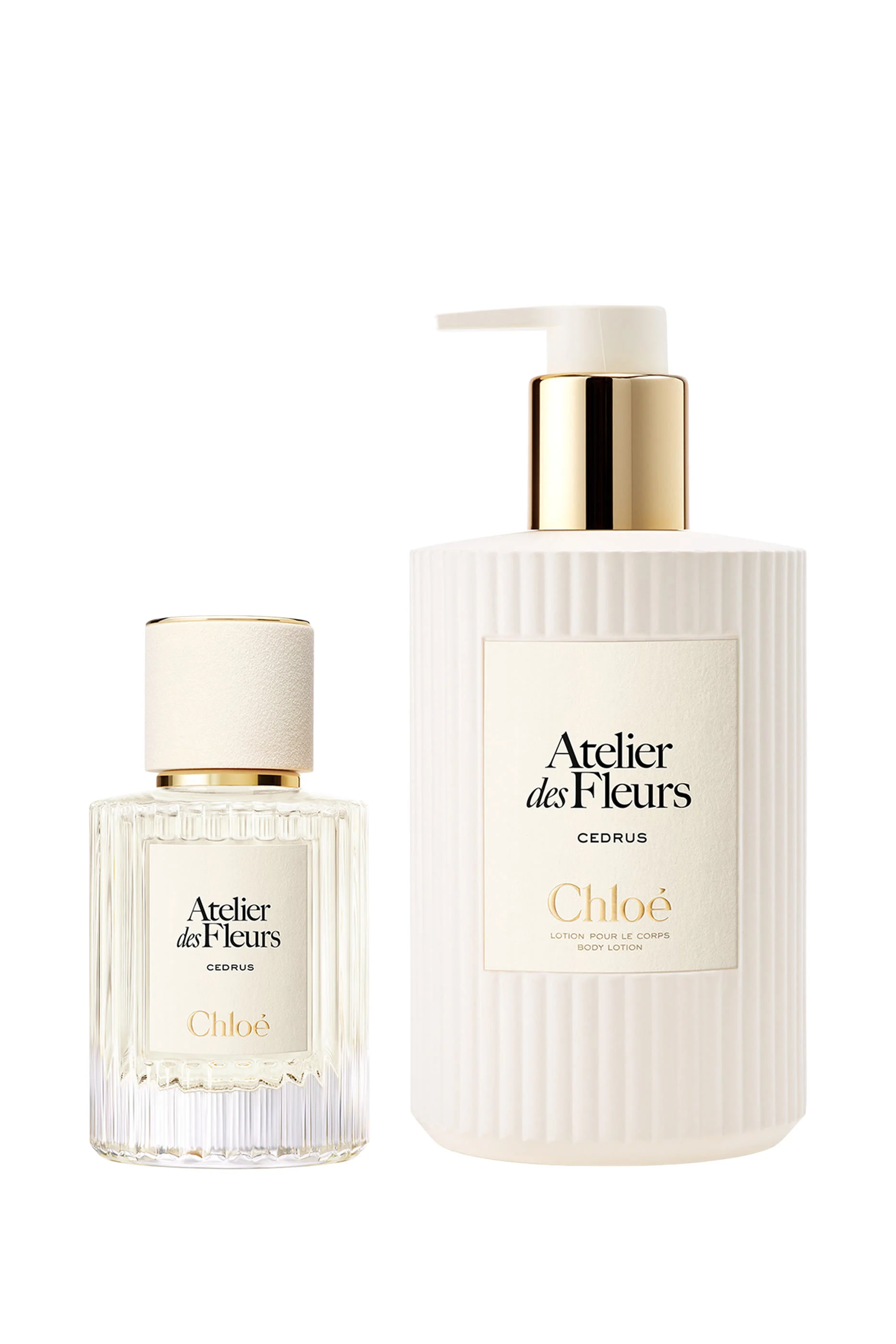 مجموعة هدايا أو دو بارفان أتولييه دي فلور سيدروس ولوشن للجسم