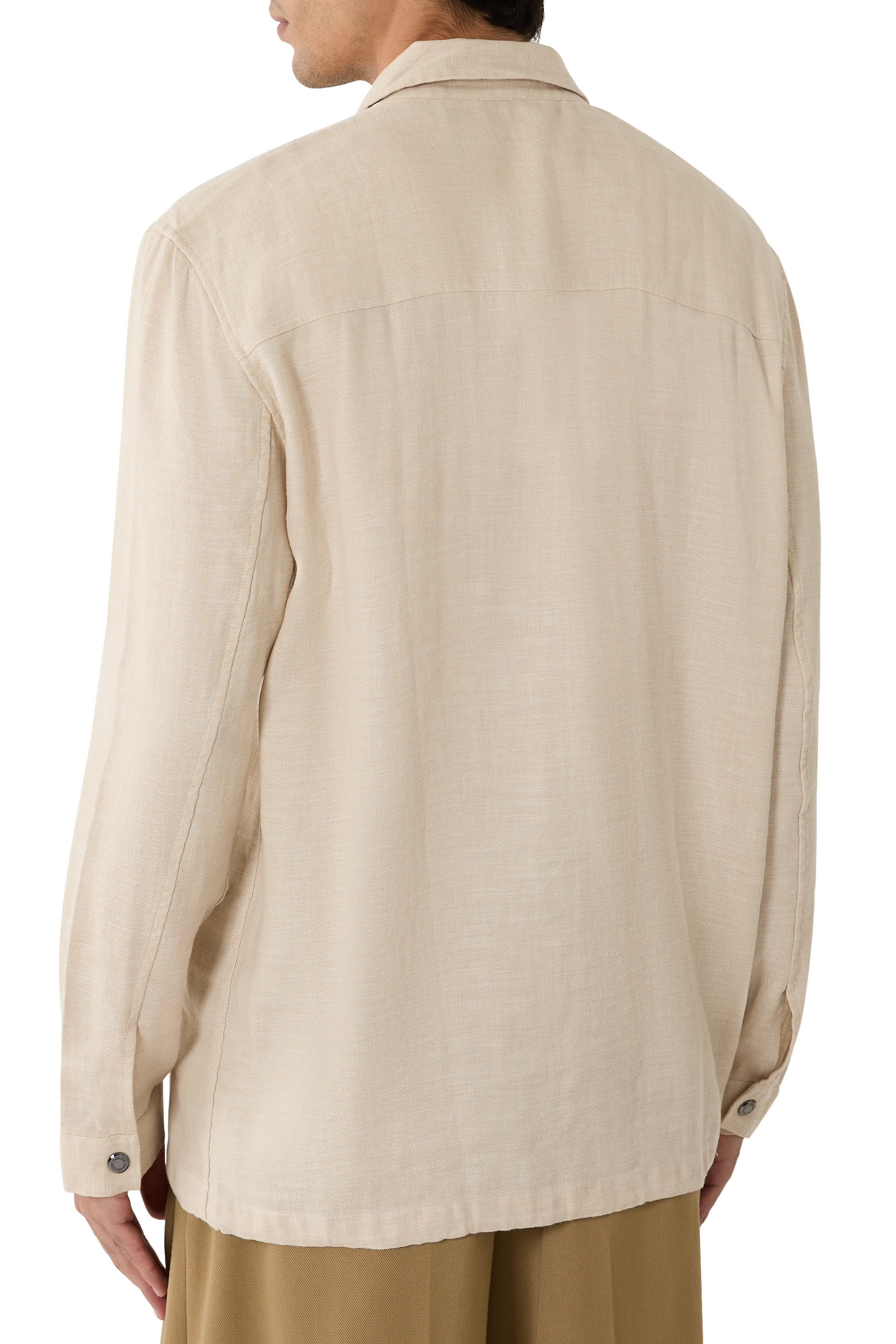  Diego Linen Coach Jacket