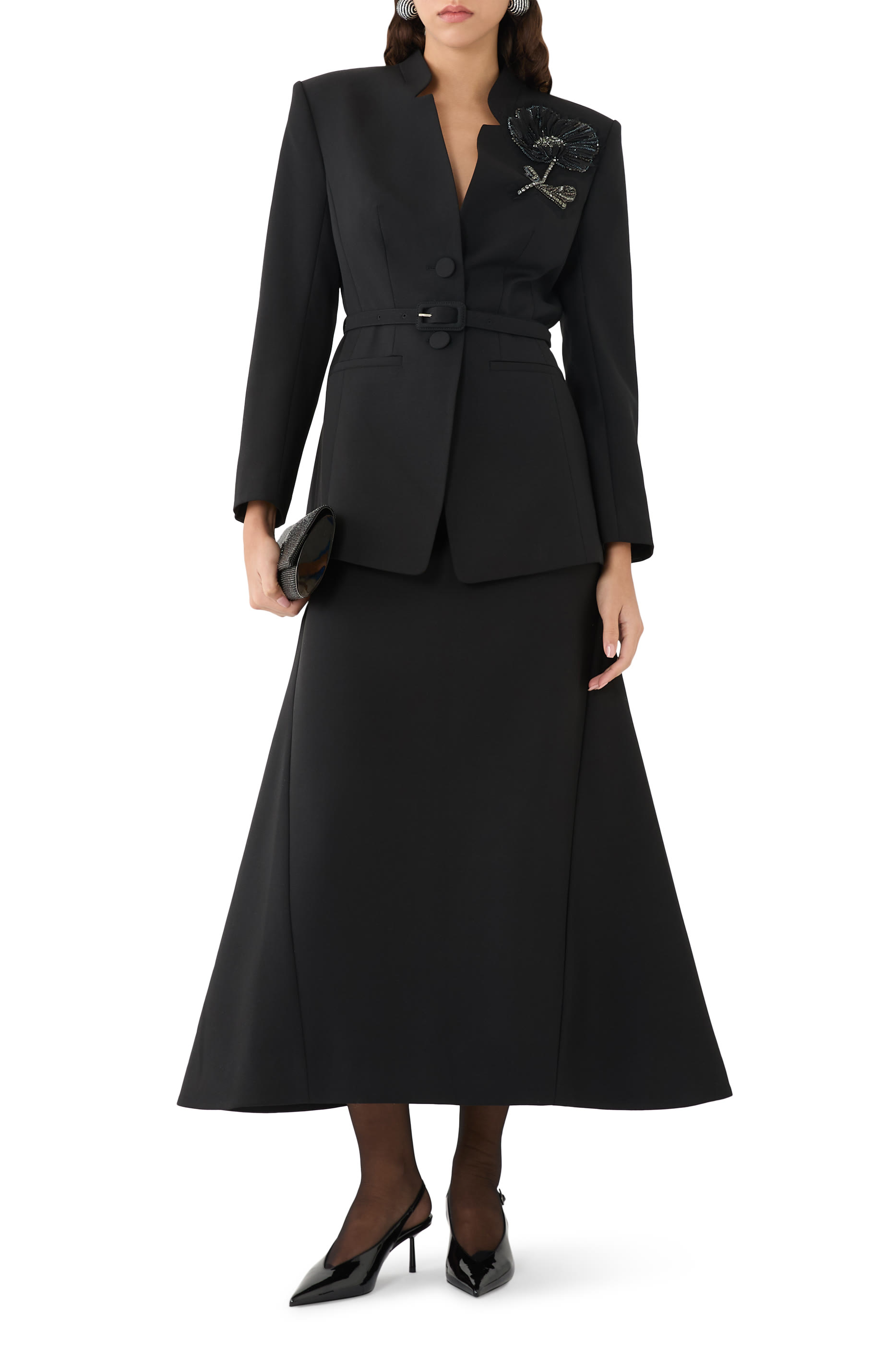 جاكيت كيران بقصة ملائمة للجسم