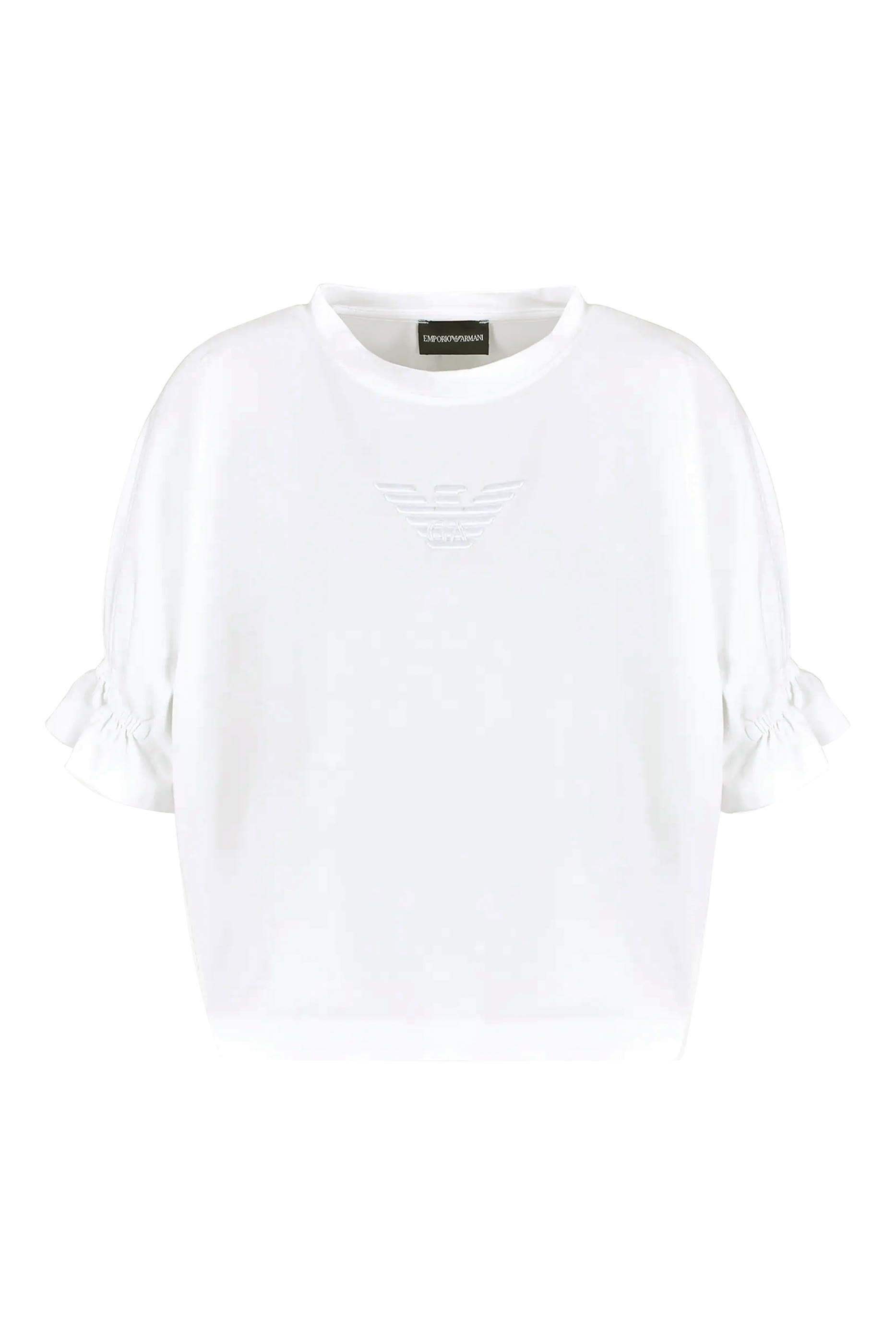 تيشيرت ايه اس في بشعار الماركة المطرز جيرسيه عضوي مطاطي