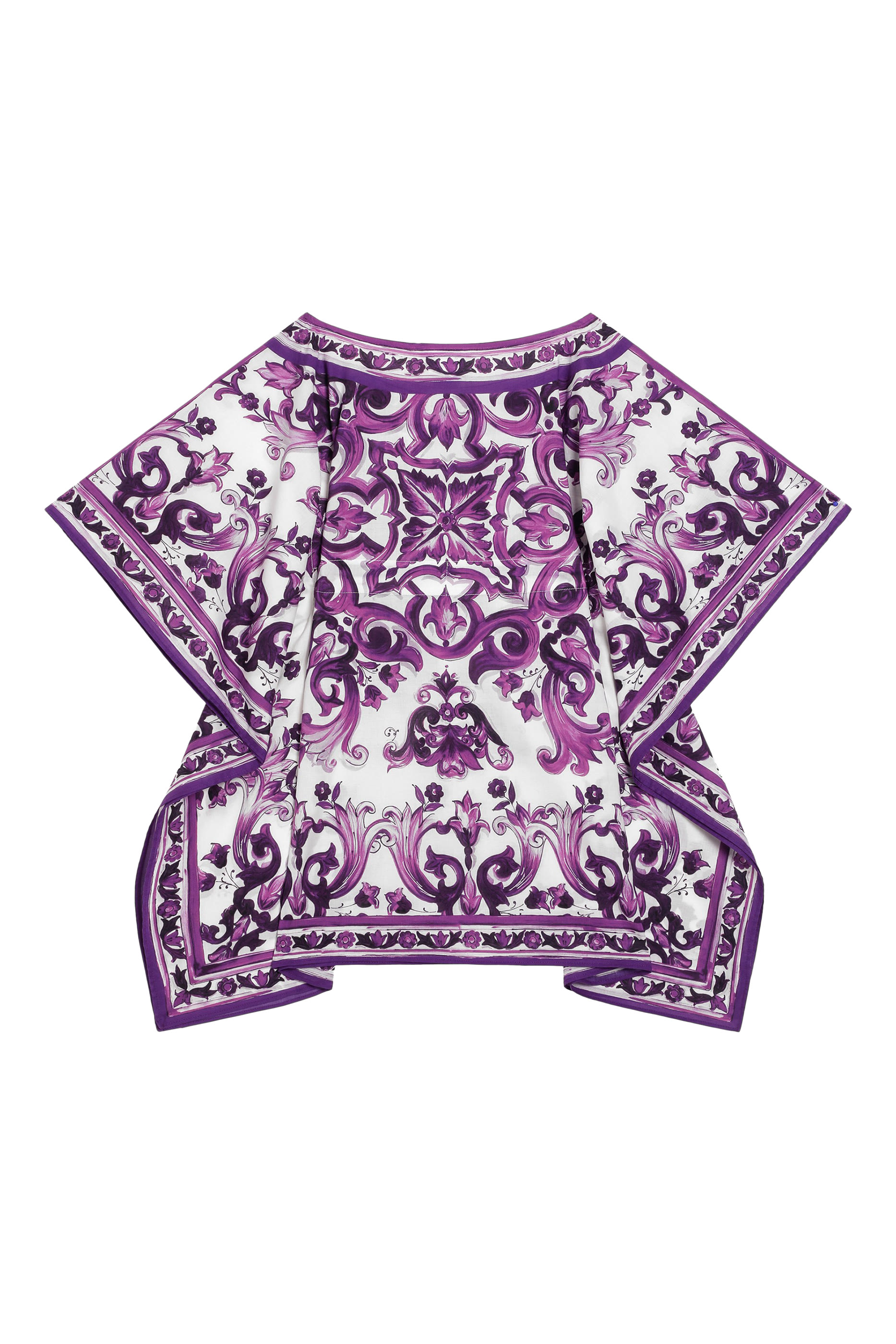 قفطان بطبعة مايوليكا قطن للأطفال