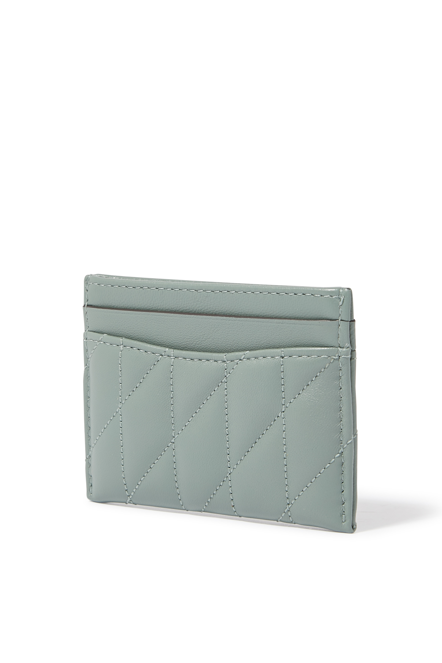 حافظة بطاقات ايسنشال بحياكة مبطنة