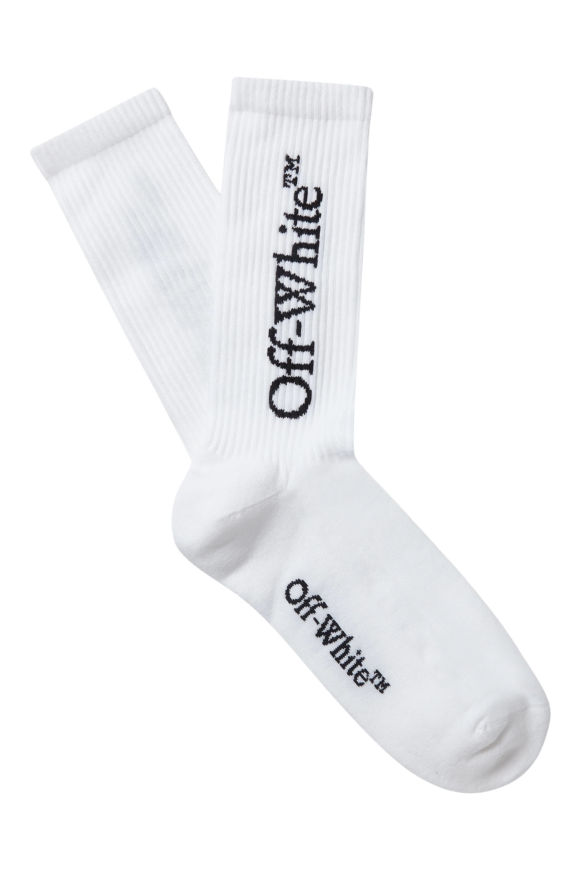 جوارب متوسطة الطول بشعار الماركة