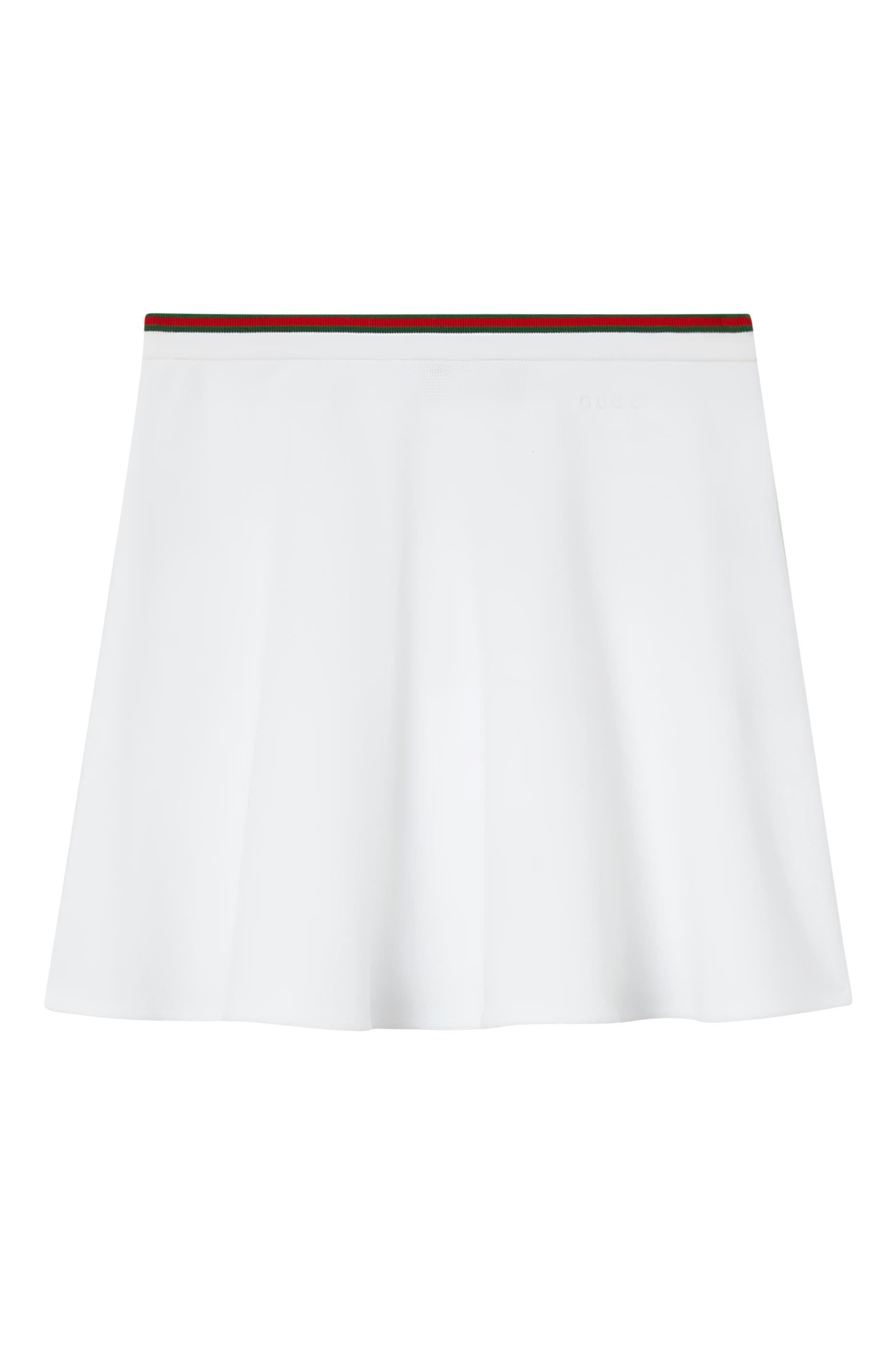 تنورة بشريط ويب قطن بيكيه