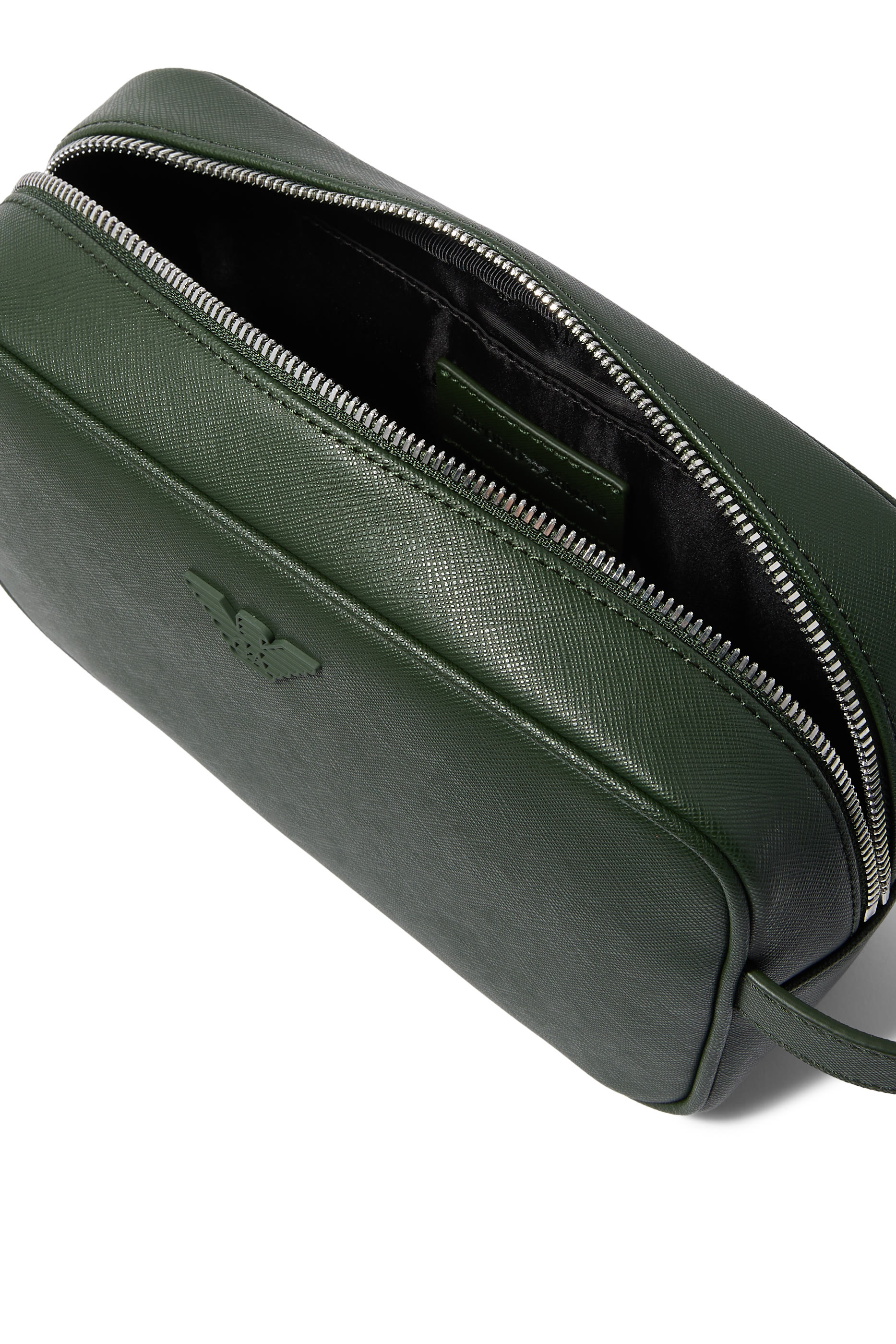 حقيبة مستحضرات عناية شخصية بشعار الماركة للسفر