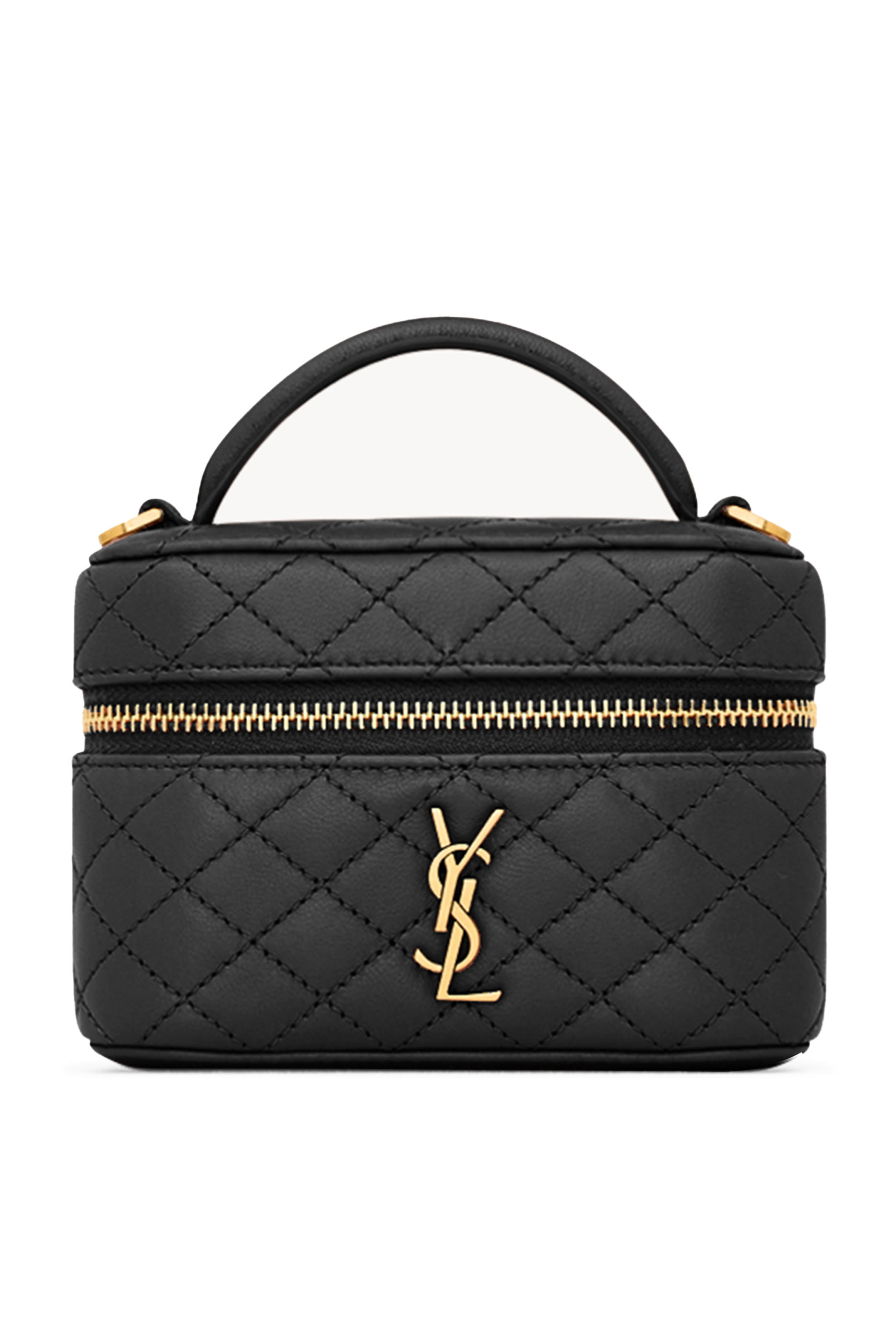 حقيبة مكياج غابي مايكرو جلد حمل