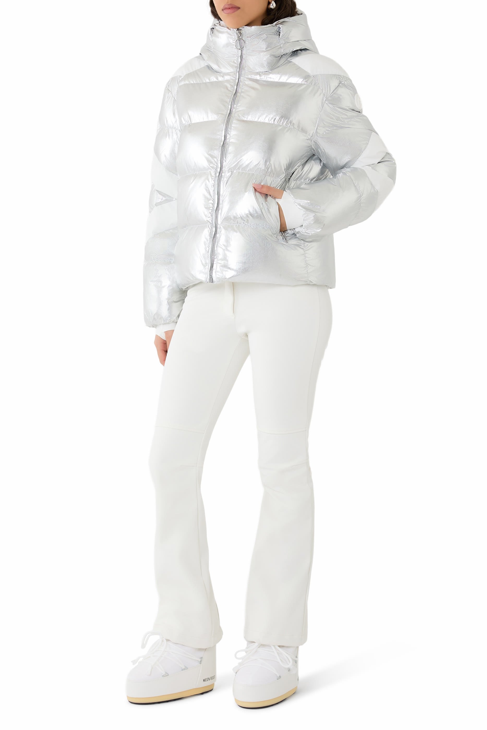 Charloy Metal Down Jacket 