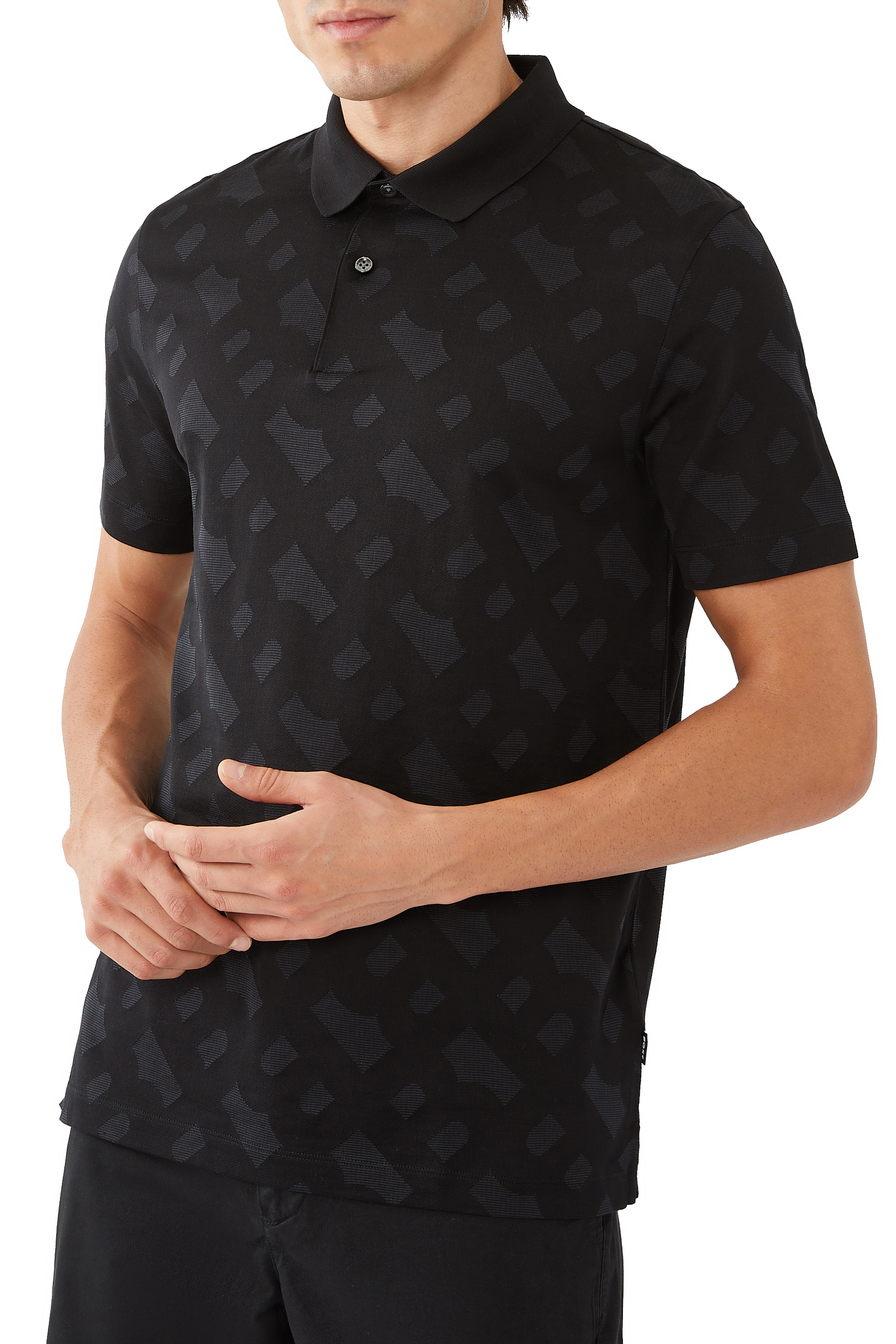 Monogram Jacquard Polo Shirt