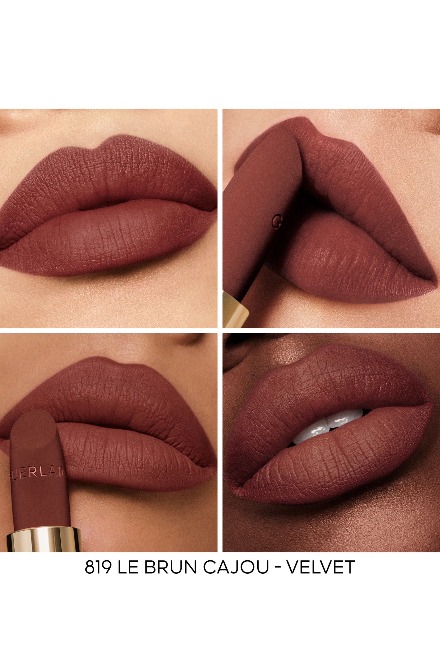 عبوة إعادة ملء أحمر شفاه روج جي غير لامع