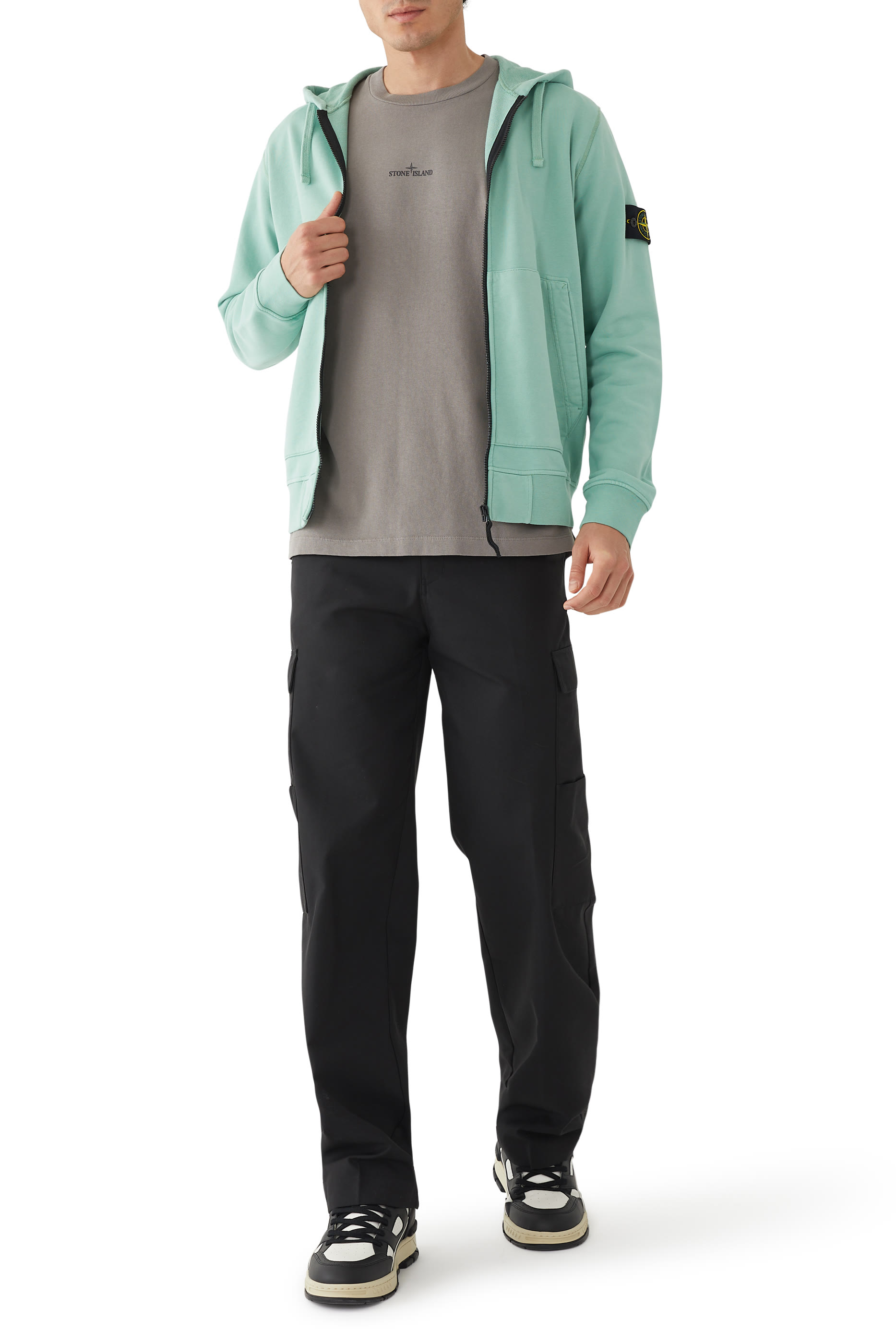 هودي برقعة شعار الماركة وسحاب