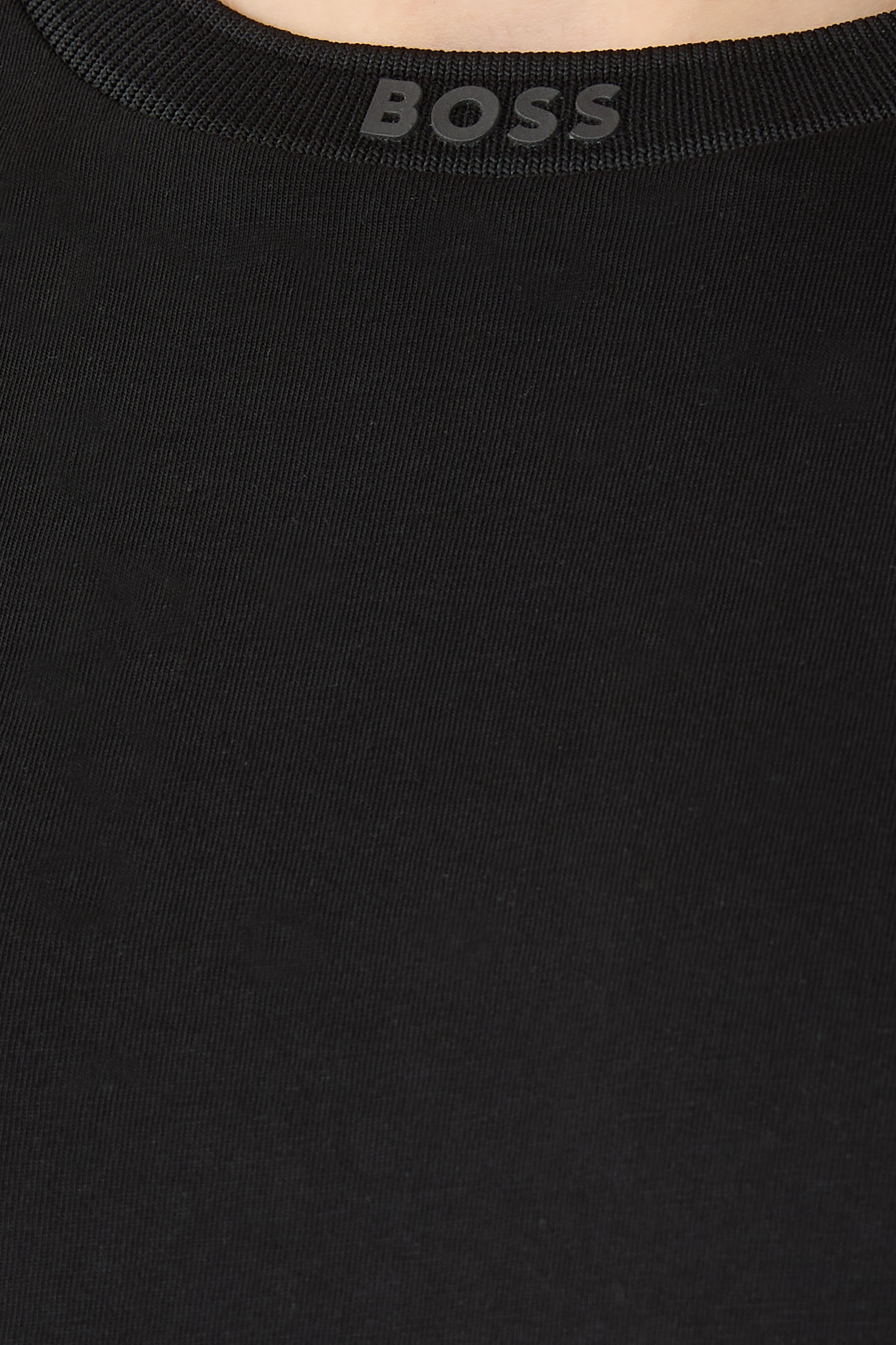 تيشيرت بأكمام قصيرة قطن