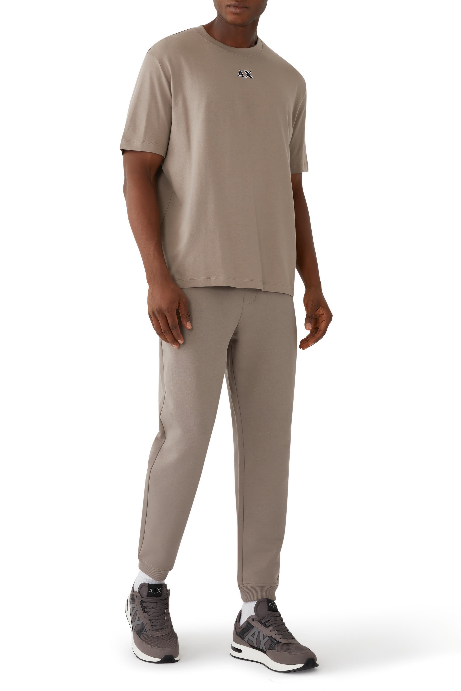 تيشيرت بقصة عادية قطن ثقيل الوزن