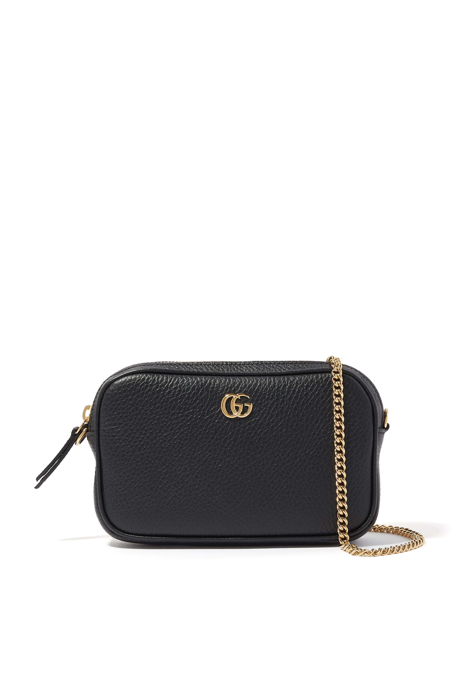 حقيبة صغيرة بحرفي شعار الماركة