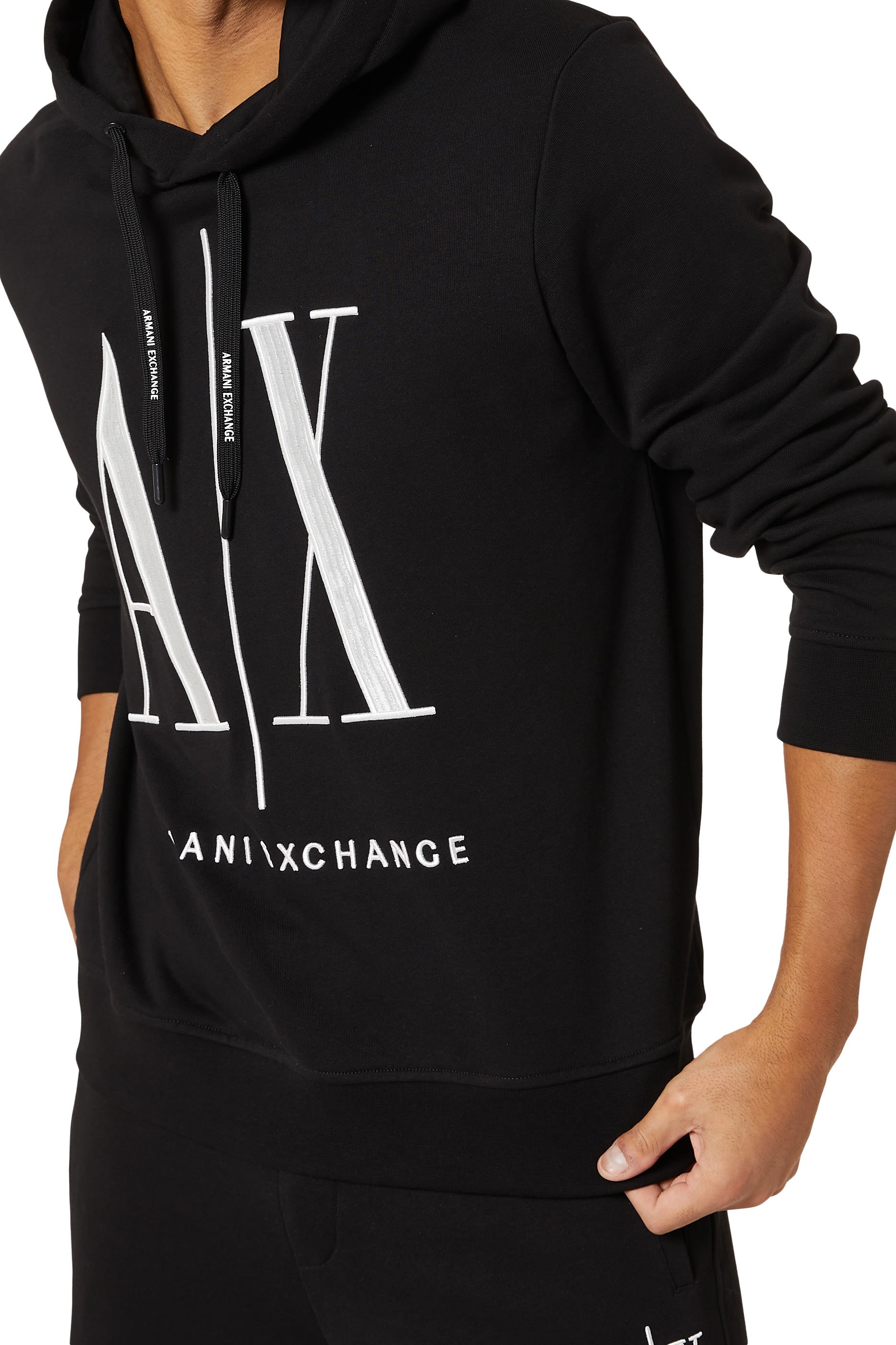 Large Icon Cotton Hoodie