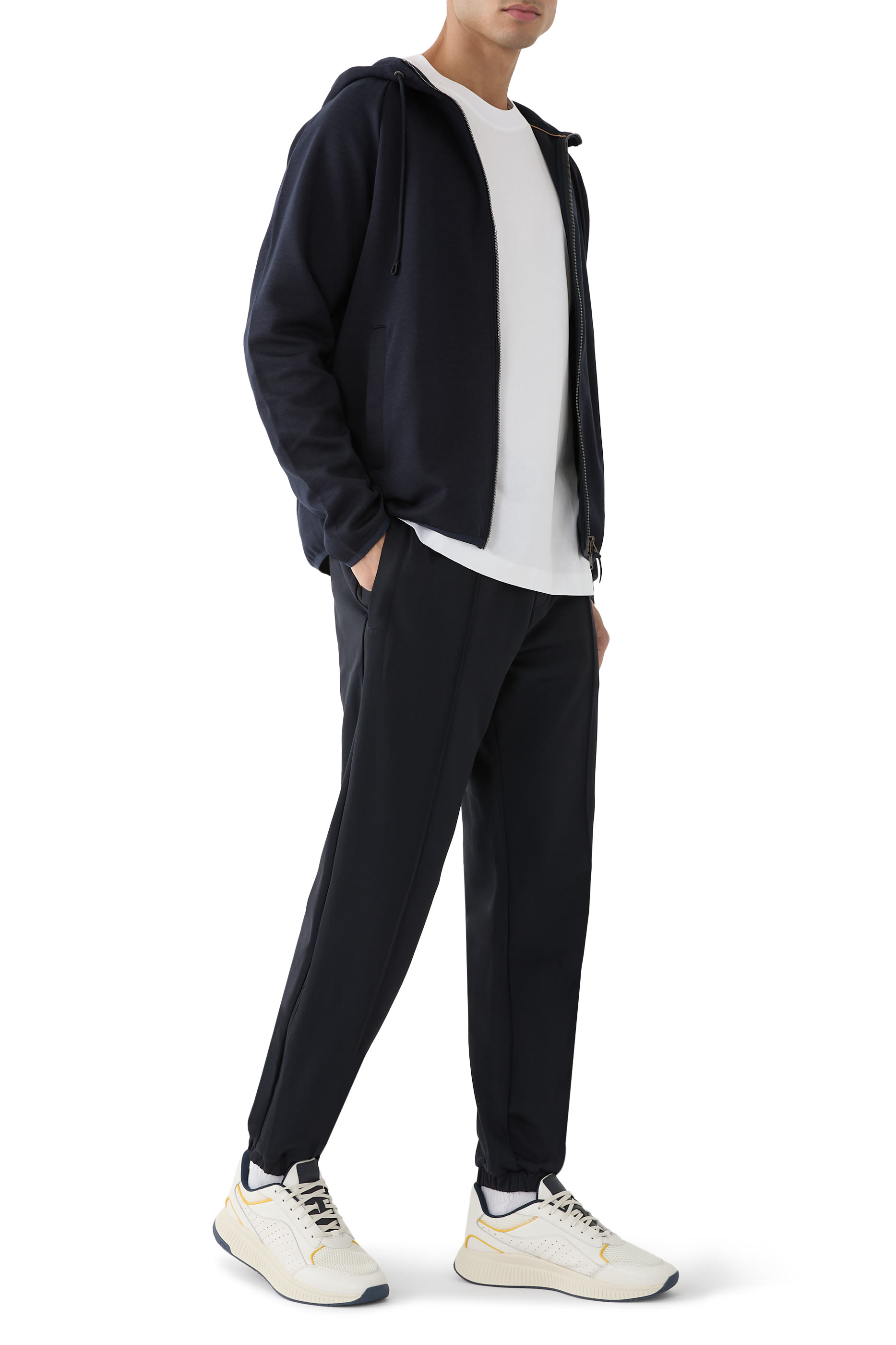 تيشيرت بشعار حرفي الماركة قطن ممرسر