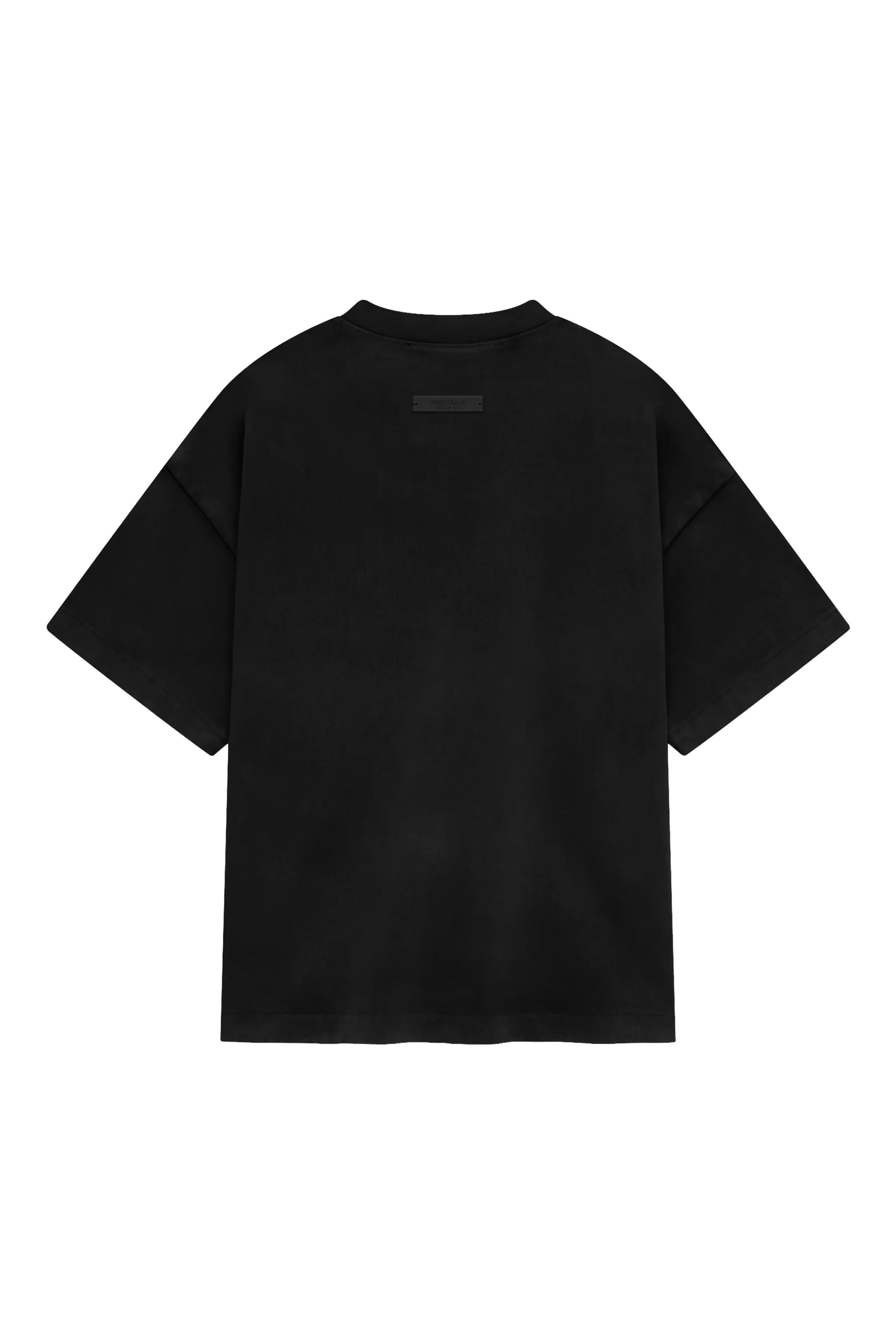 تيشيرت بياقة ضيقة قماش ثقيل للأطفال