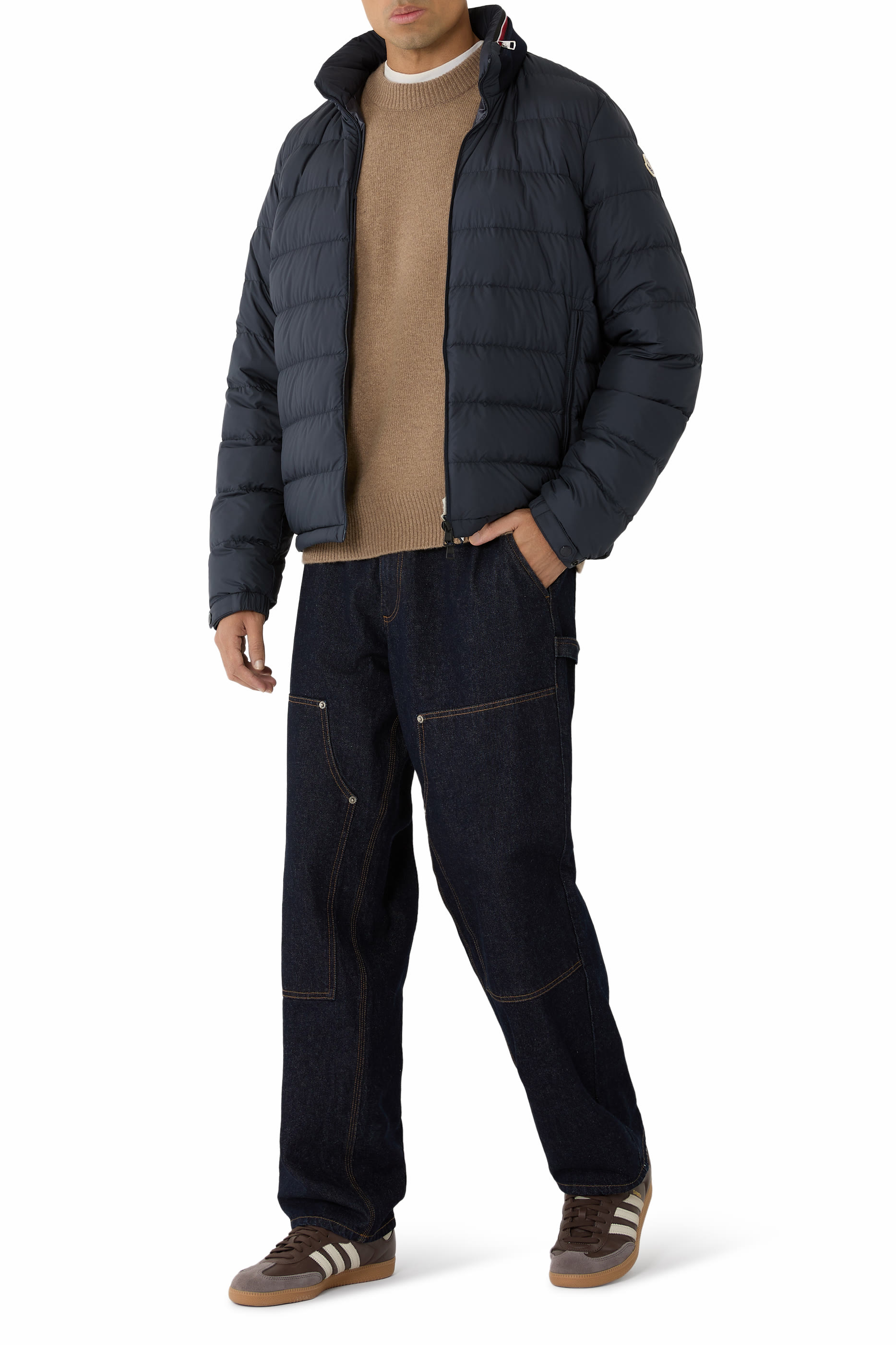 جاكيت بريندان قصير مبطن بالزغب