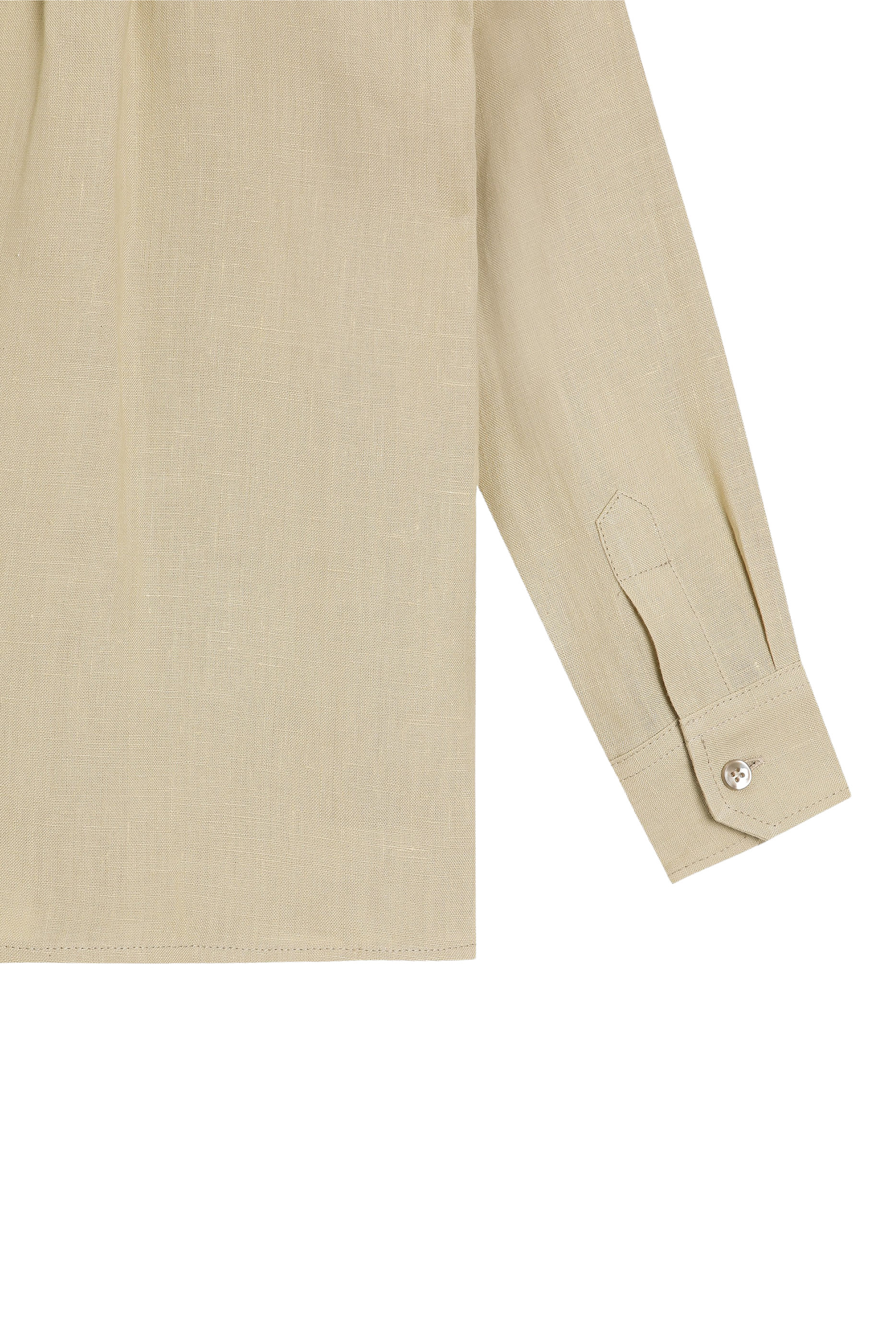 قميص بأكمام طويلة وشعار الماركة للأطفال