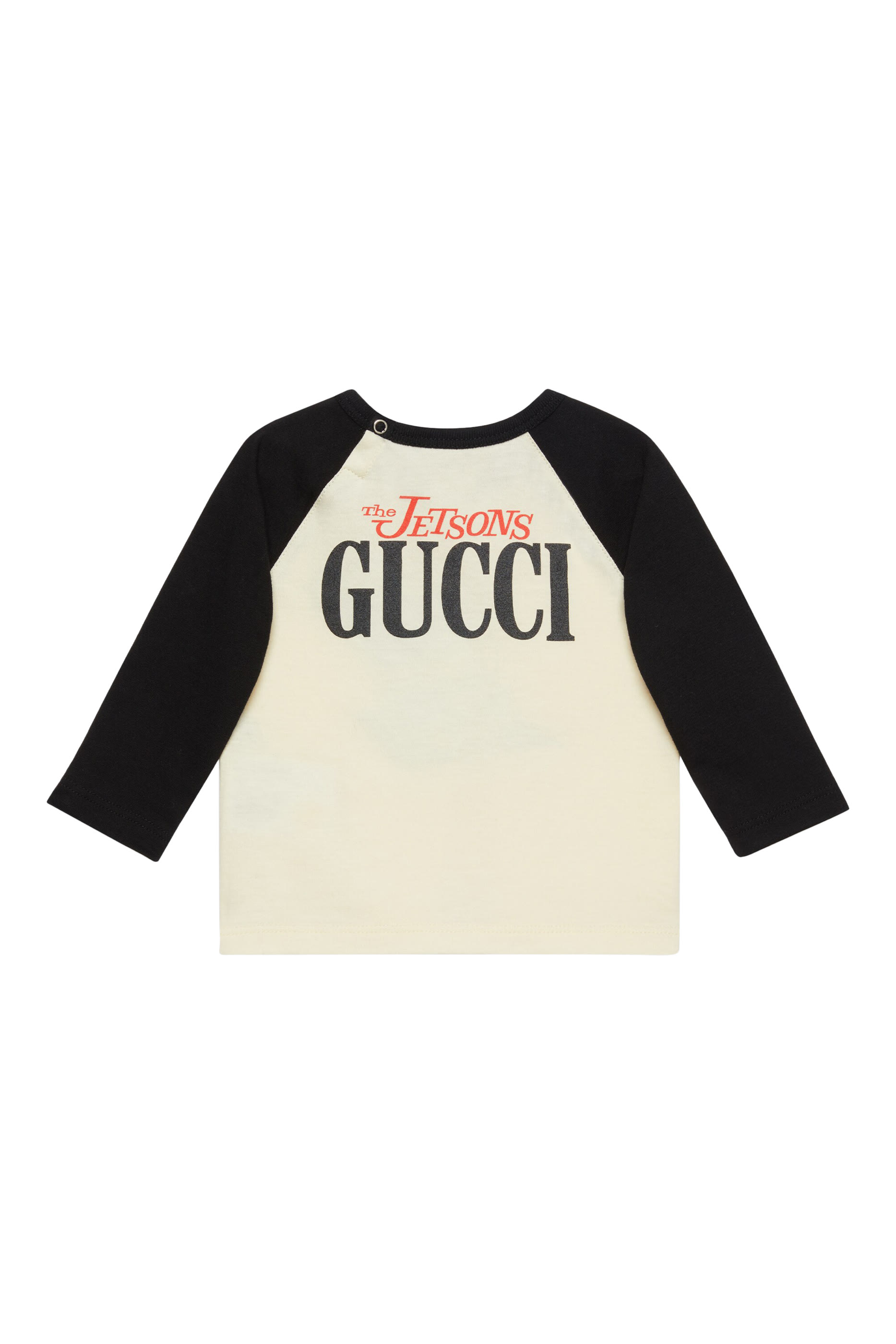 تيشيرت قطن بأكمام طويلة بطبعات جيتسون للأطفال