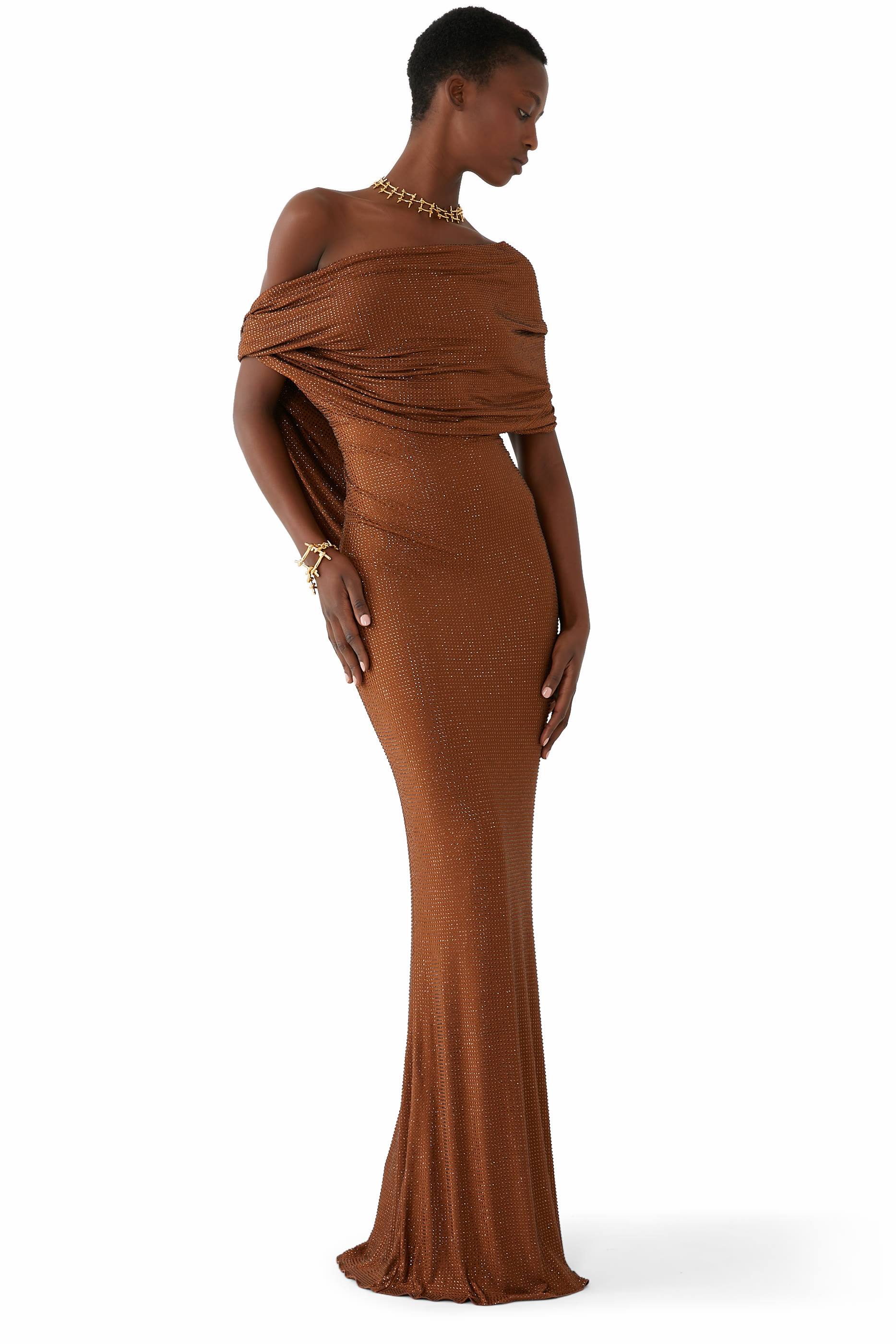 فستان مانهاتن بغطاء رأس