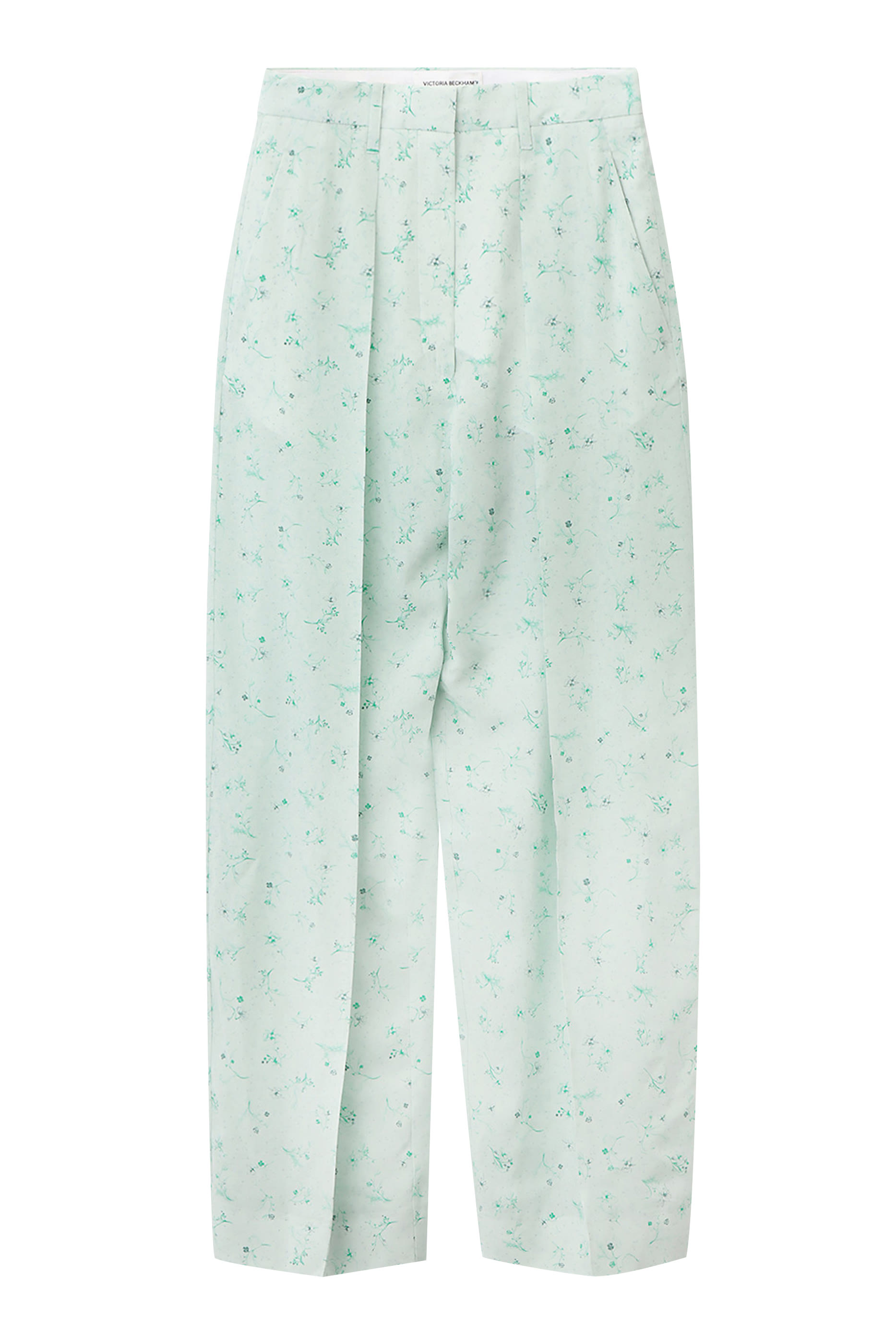 بنطال بقصة ساق واسعة