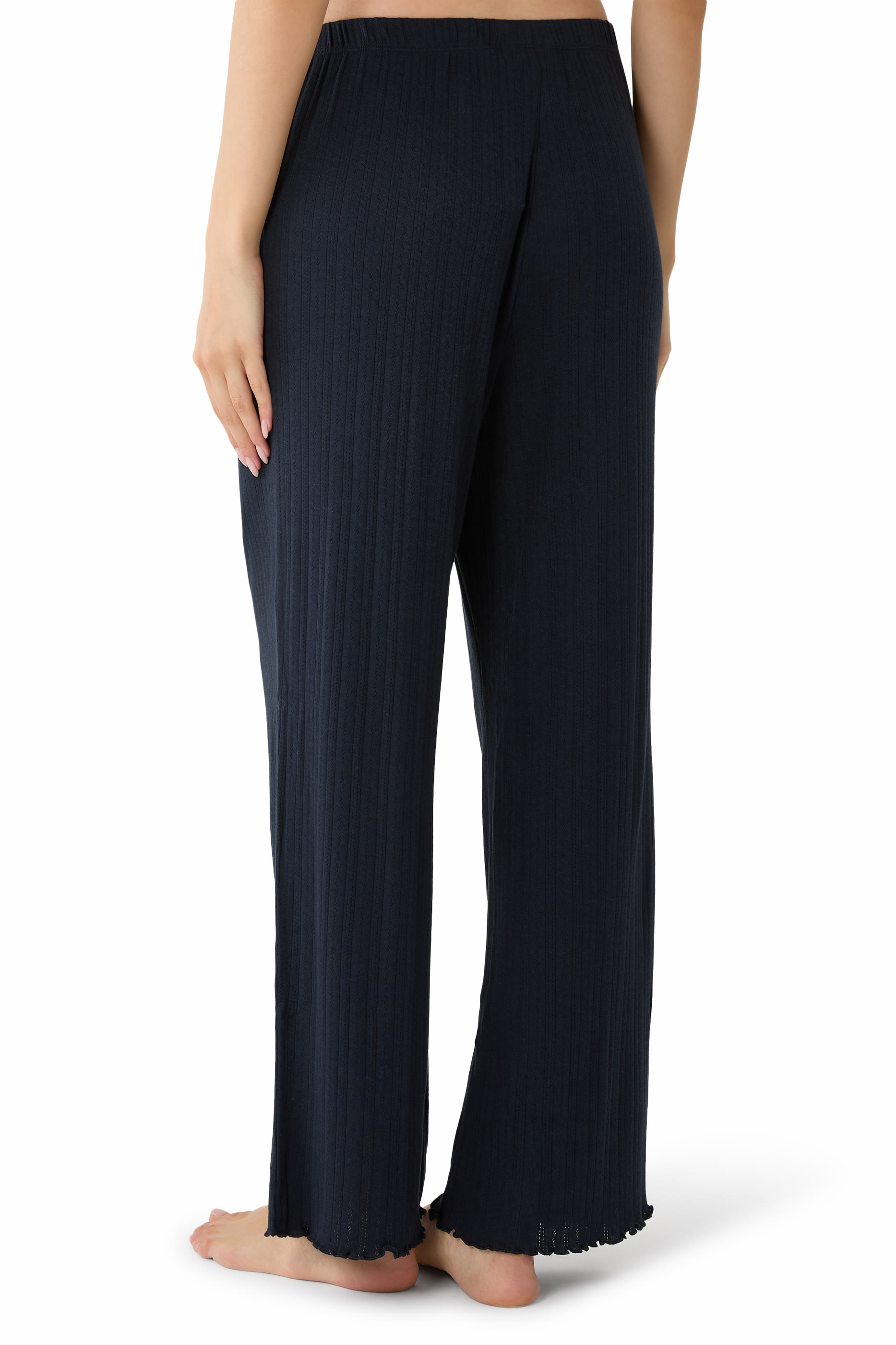 Pointelle Pull-On Trousers 