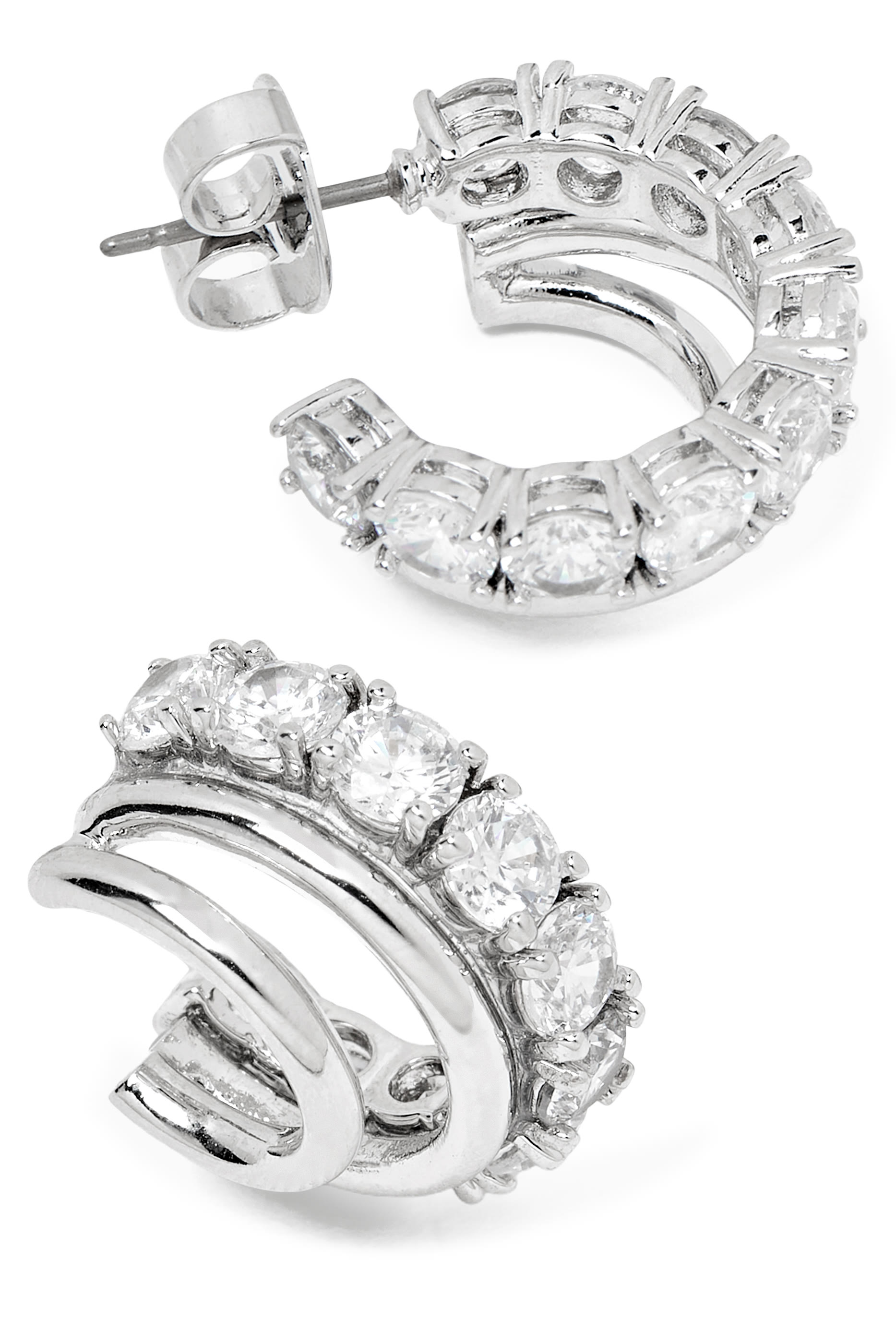 أقراط دائرية هينت اوف شيمر بطبقات