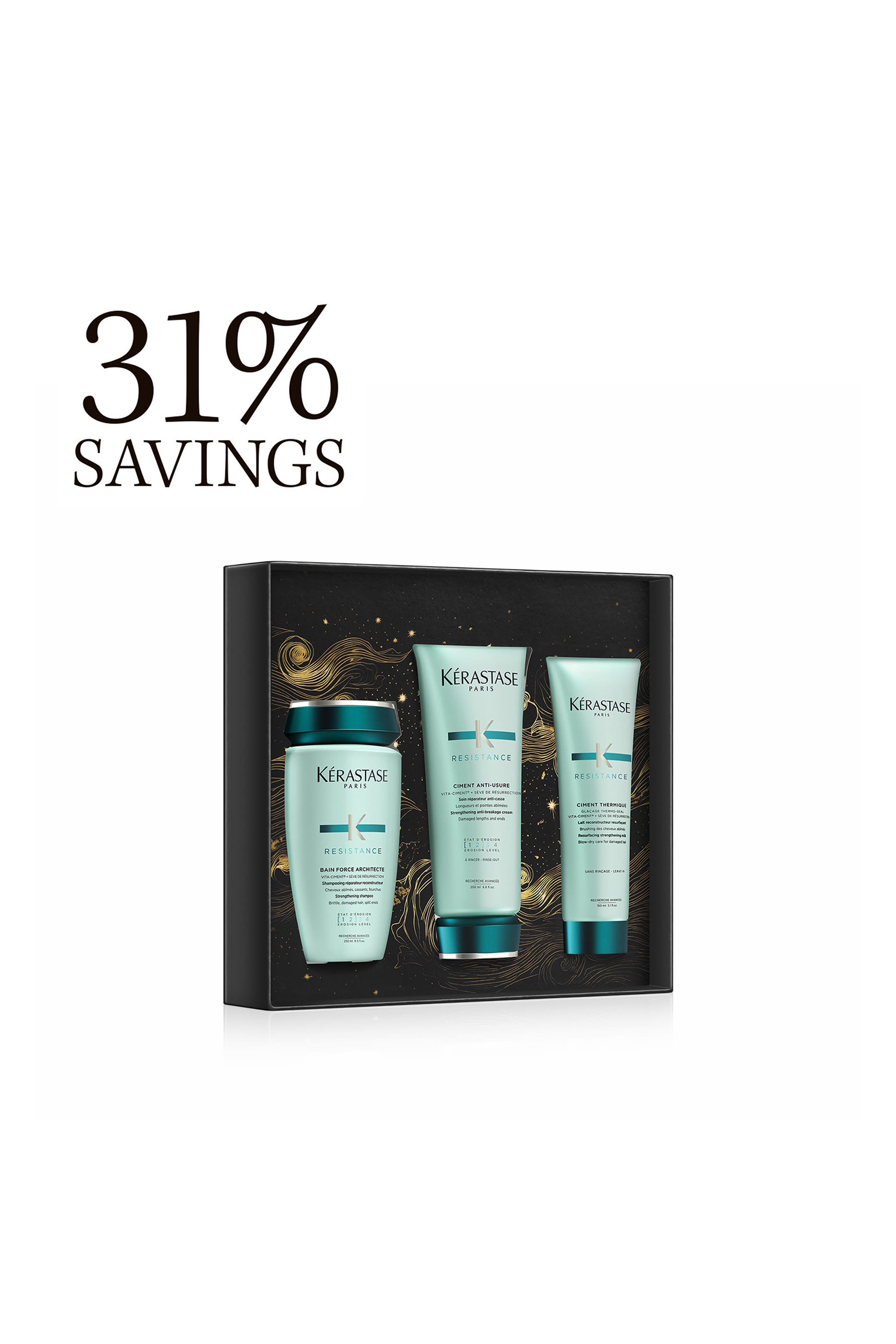 مجموعة ريزيستنس لإصلاح الشعر المتضرر