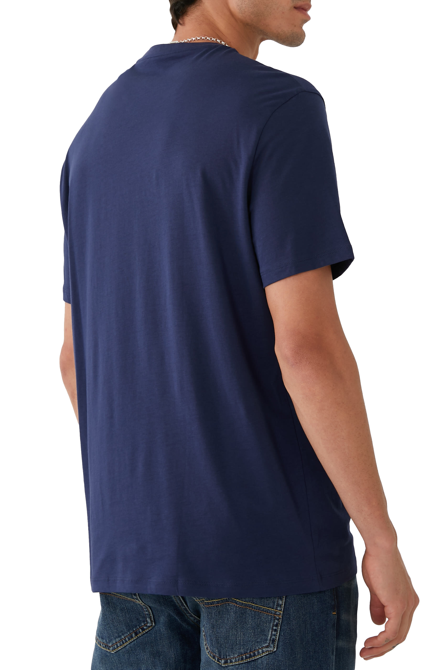 تيشيرت سامر بياقة ضيقة