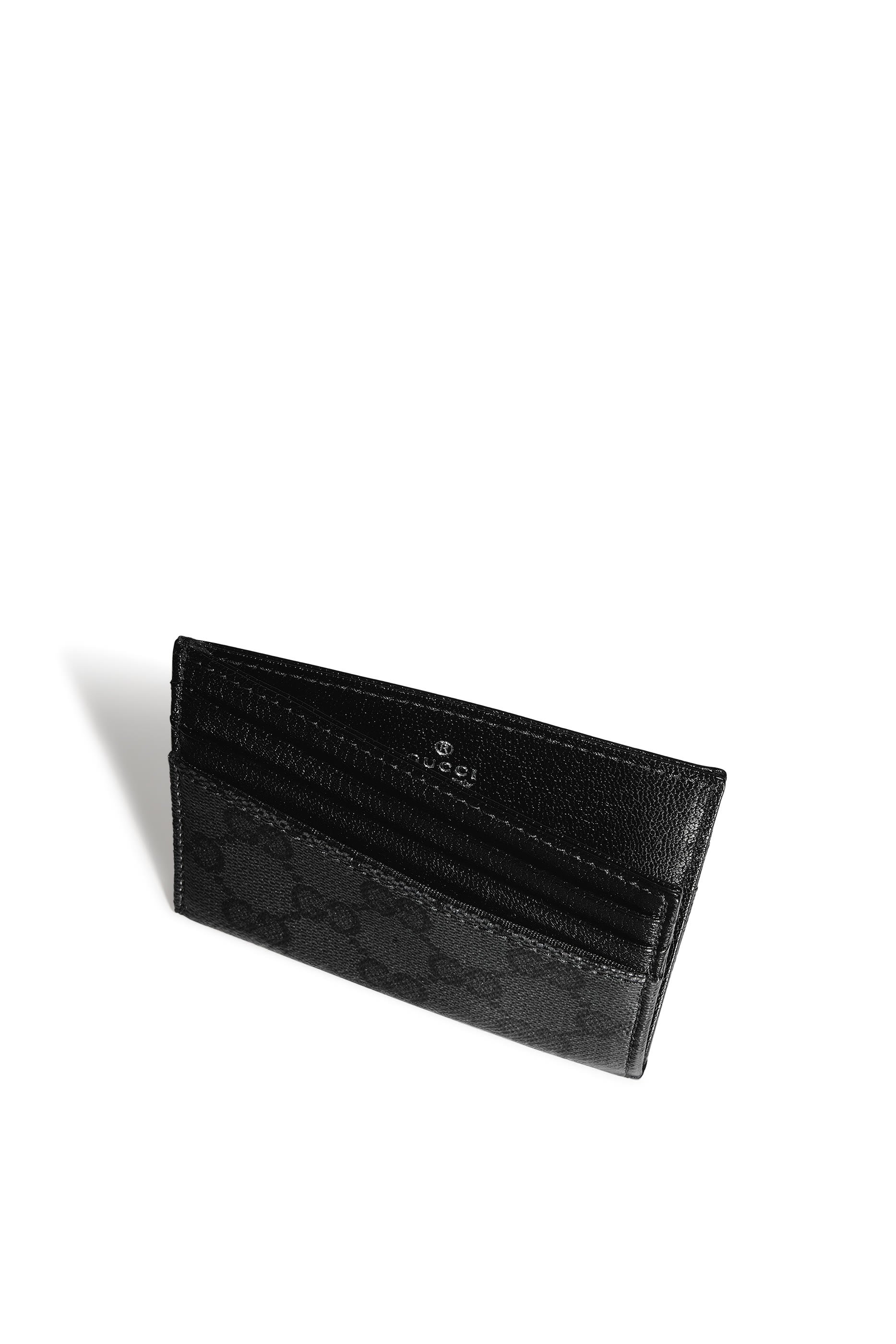 حافظة بطاقات بشعار الماركة